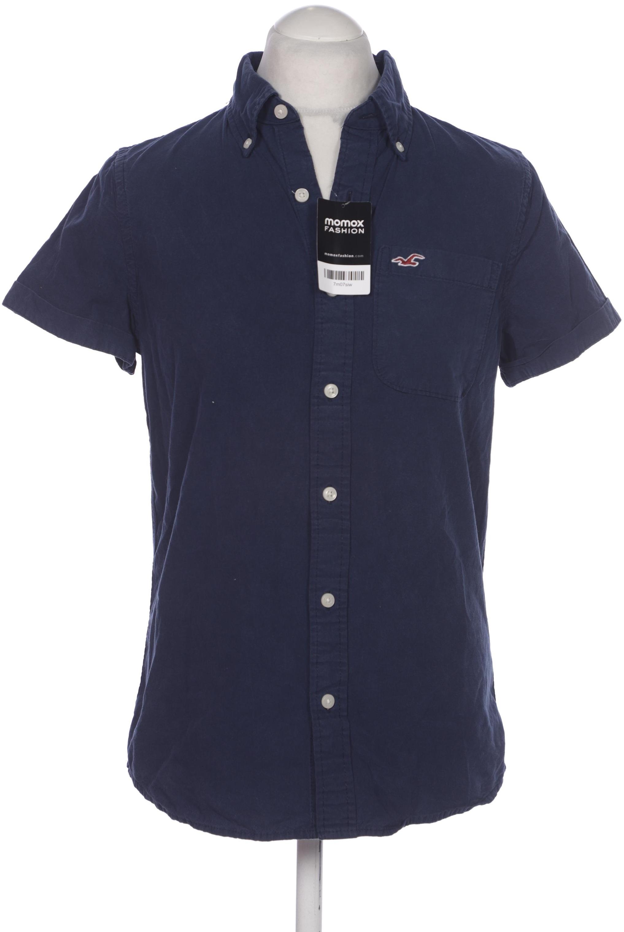 

Hollister Herren Hemd, marineblau, Gr. 48