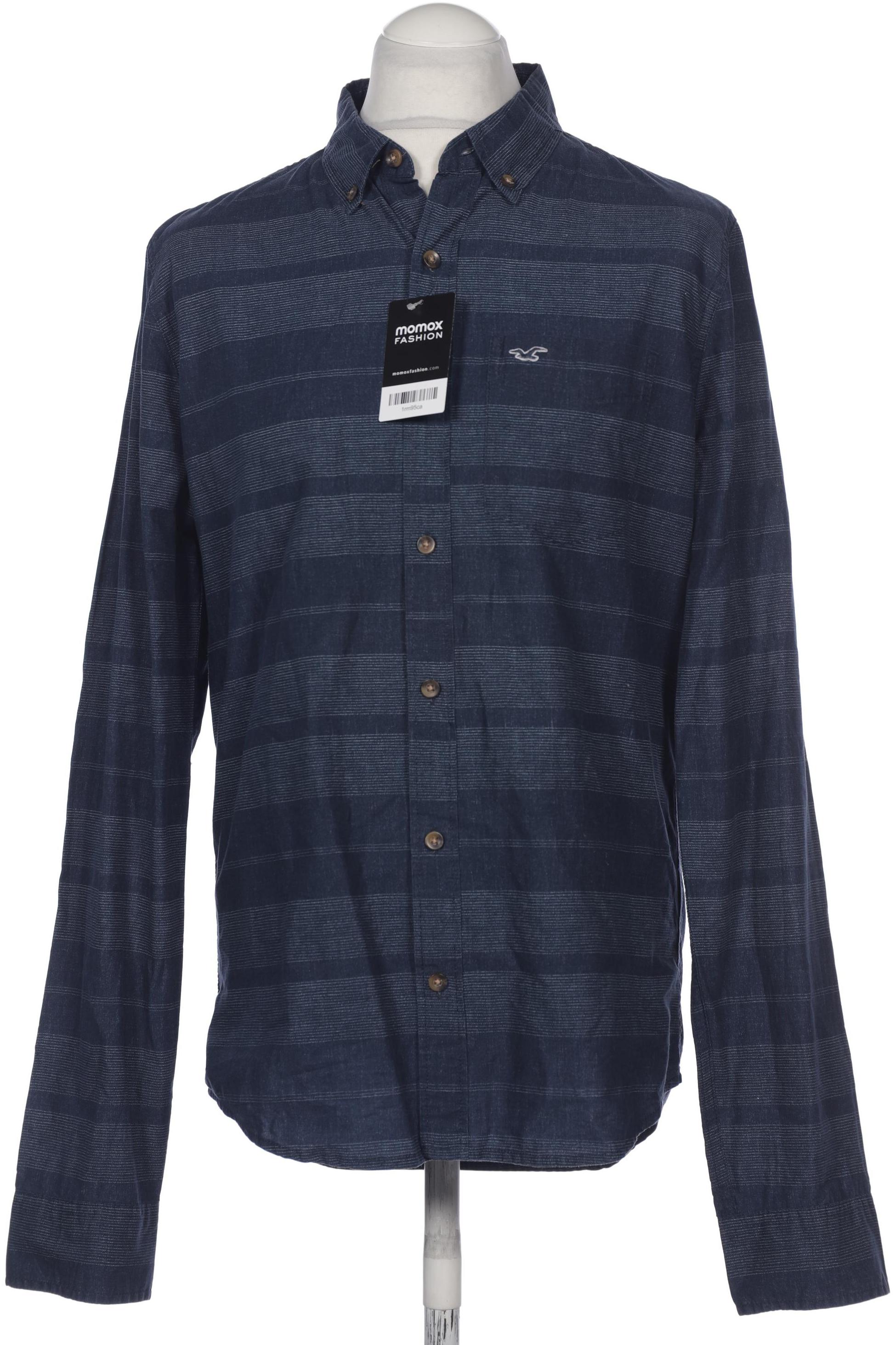 

Hollister Herren Hemd, marineblau