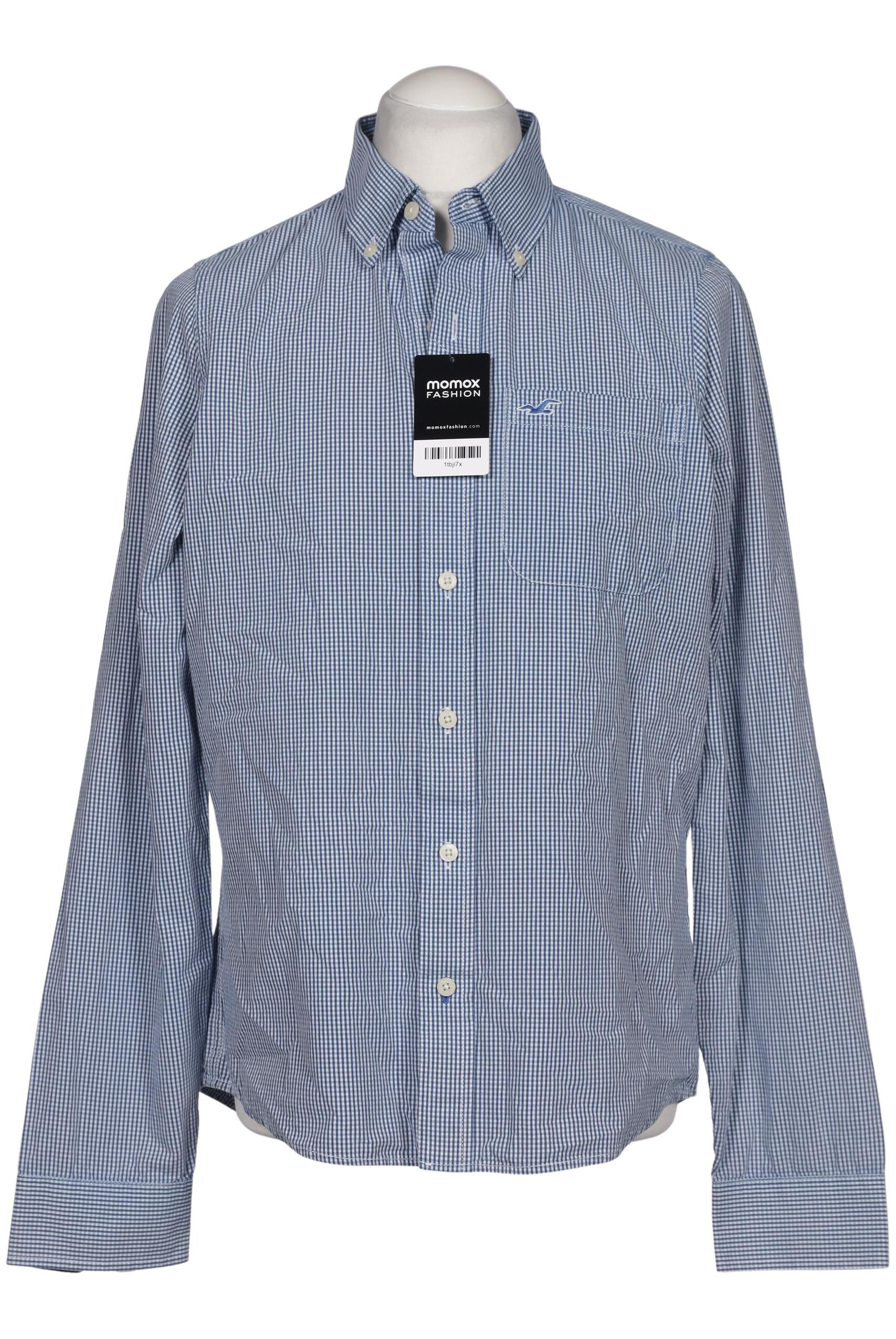 

Hollister Herren Hemd, blau, Gr. 54