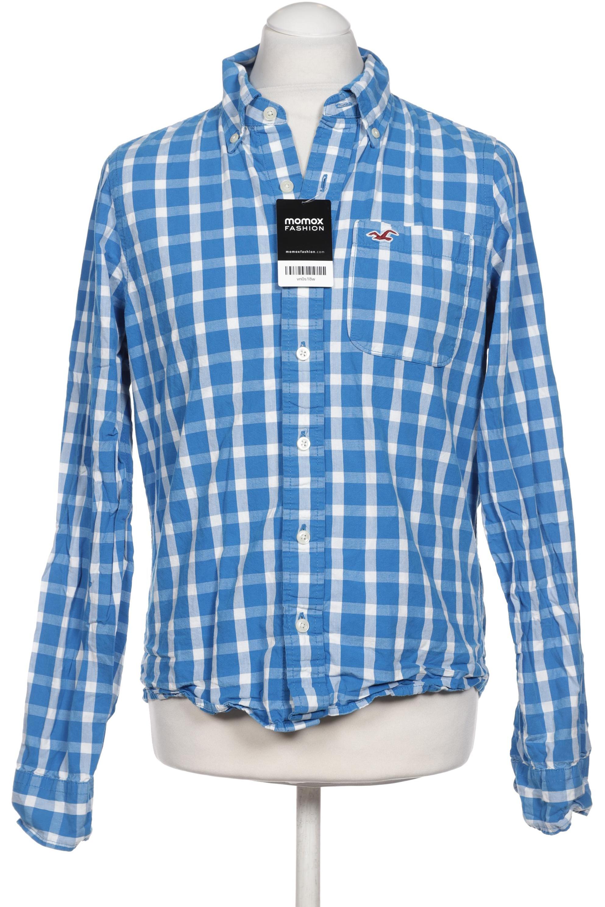 

Hollister Herren Hemd, blau, Gr. 52