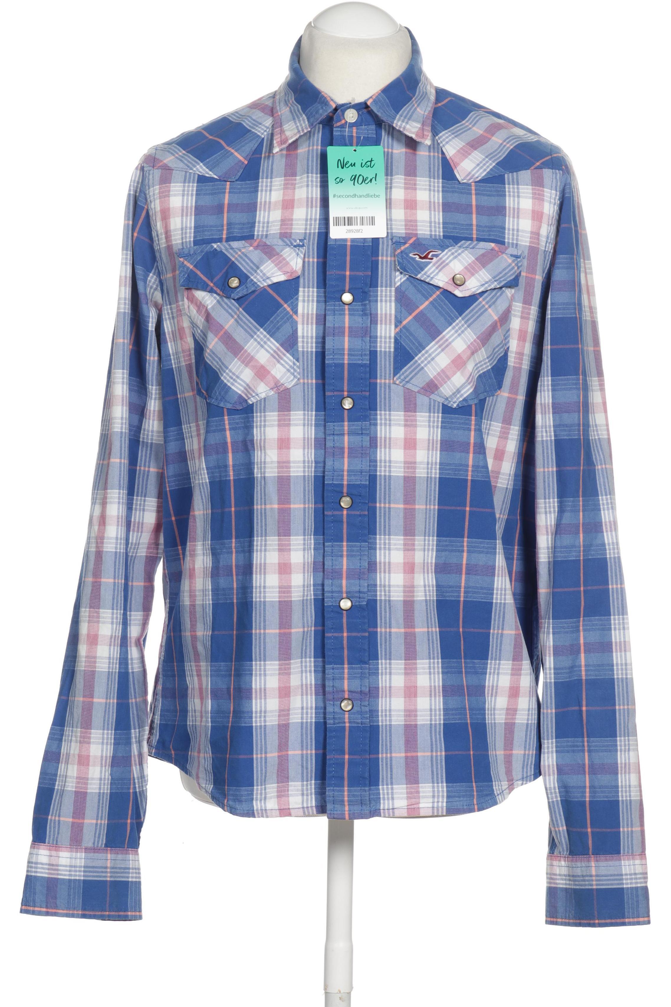 

Hollister Herren Hemd, blau, Gr.