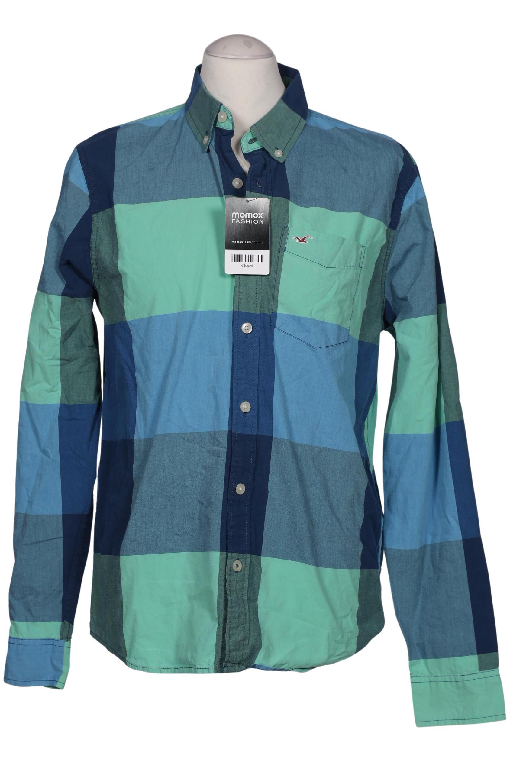 

Hollister Herren Hemd, blau, Gr. 52