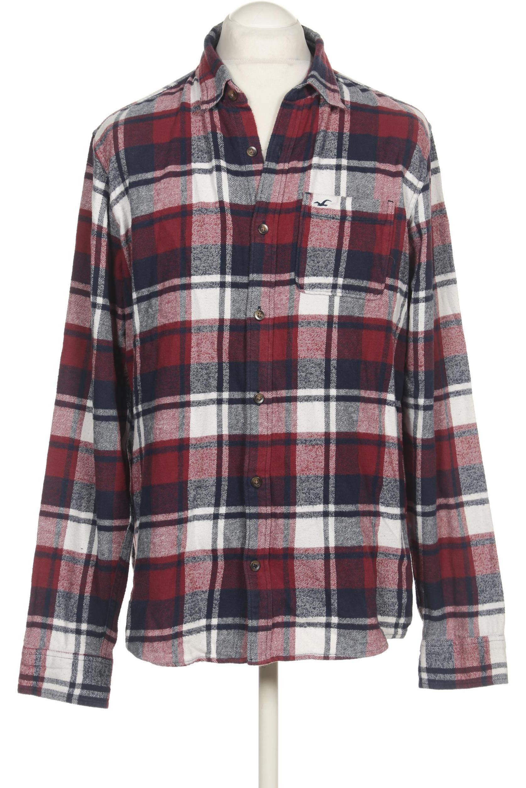 

Hollister Herren Hemd, bordeaux, Gr. 54