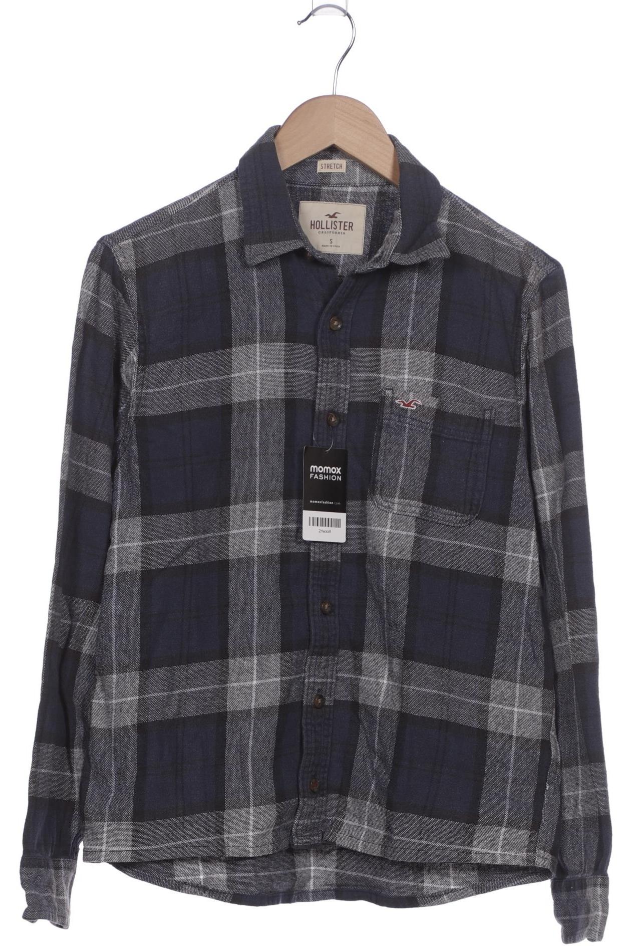 

Hollister Herren Hemd, marineblau, Gr. 46