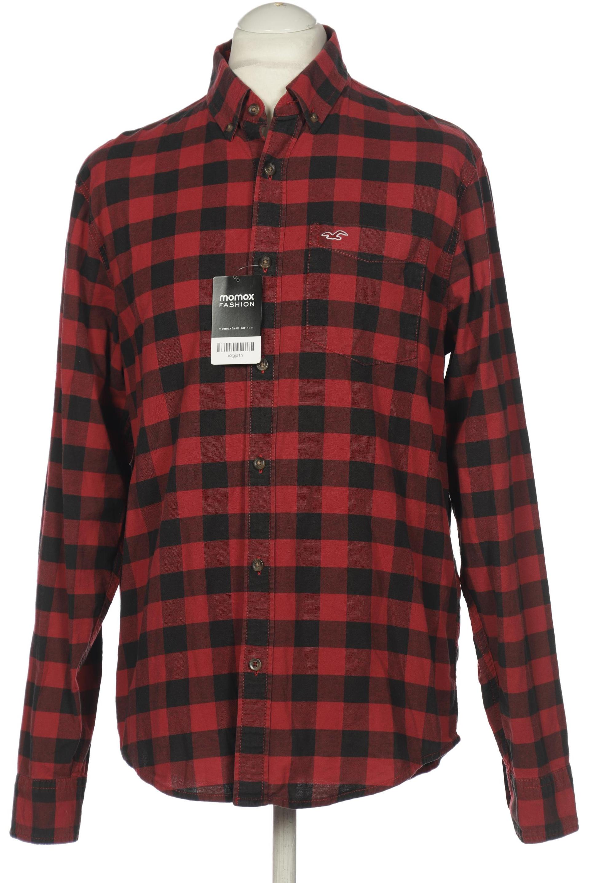 

Hollister Herren Hemd, bordeaux