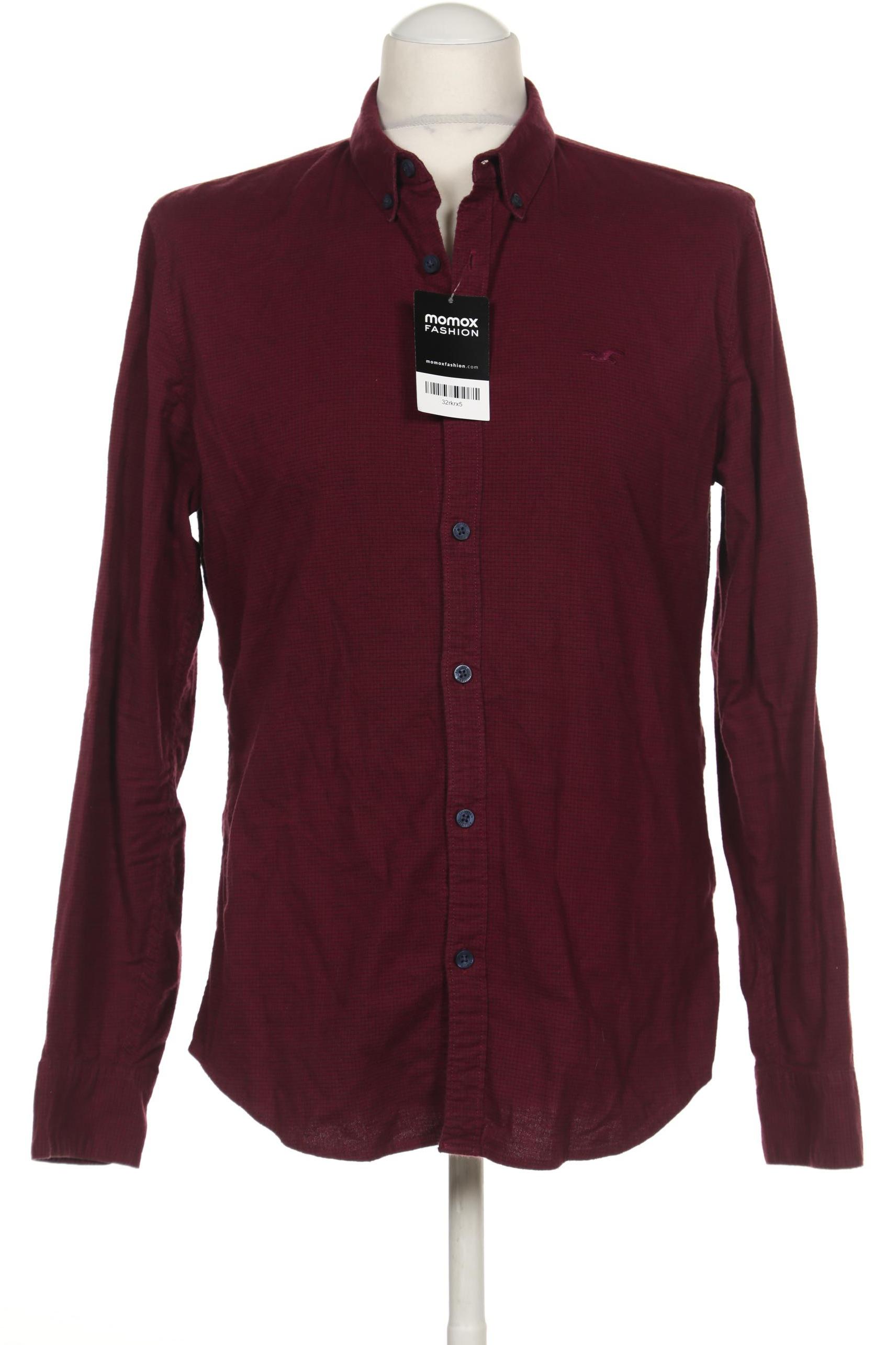 

Hollister Herren Hemd, bordeaux