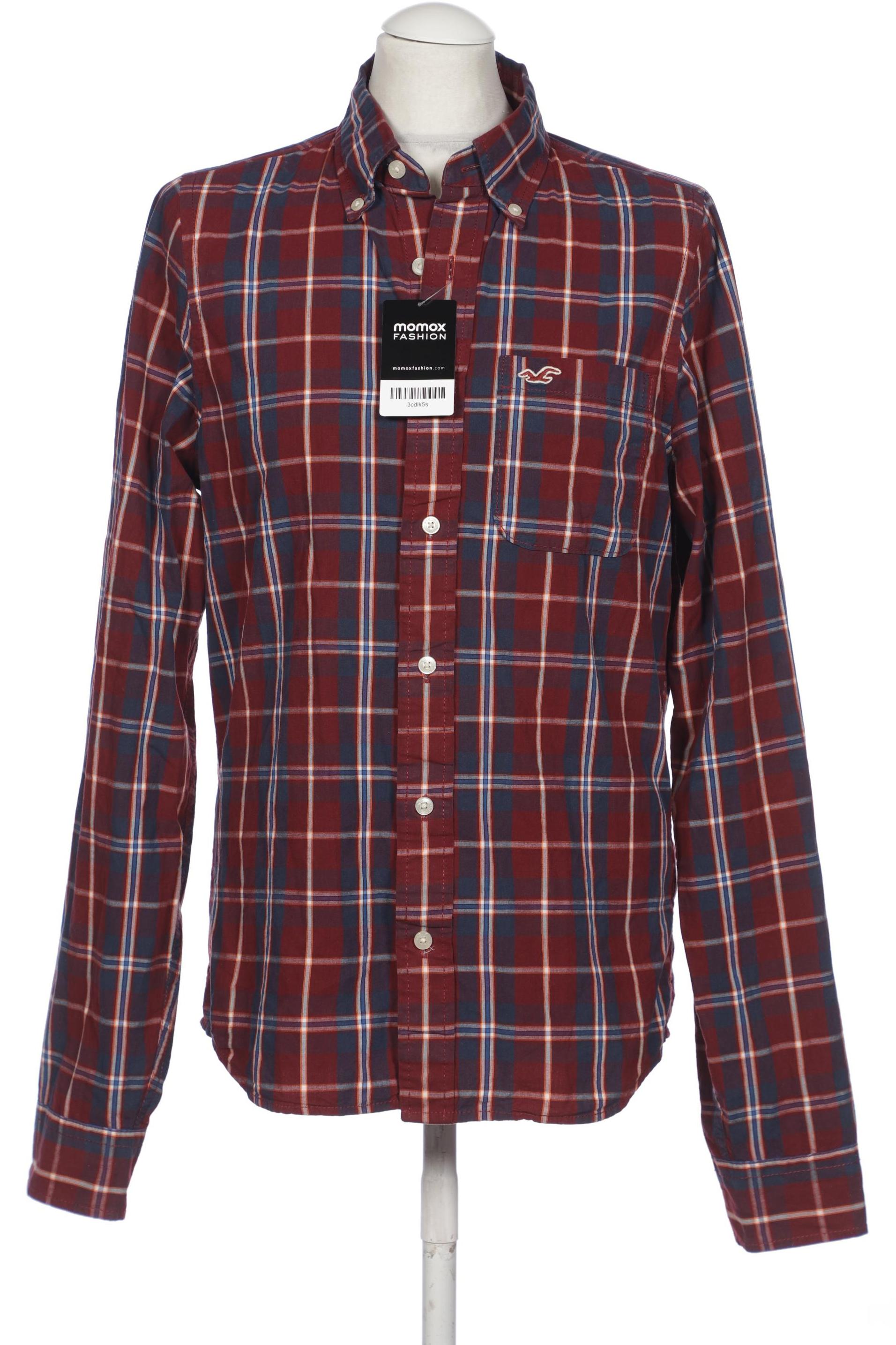 

Hollister Herren Hemd, bordeaux