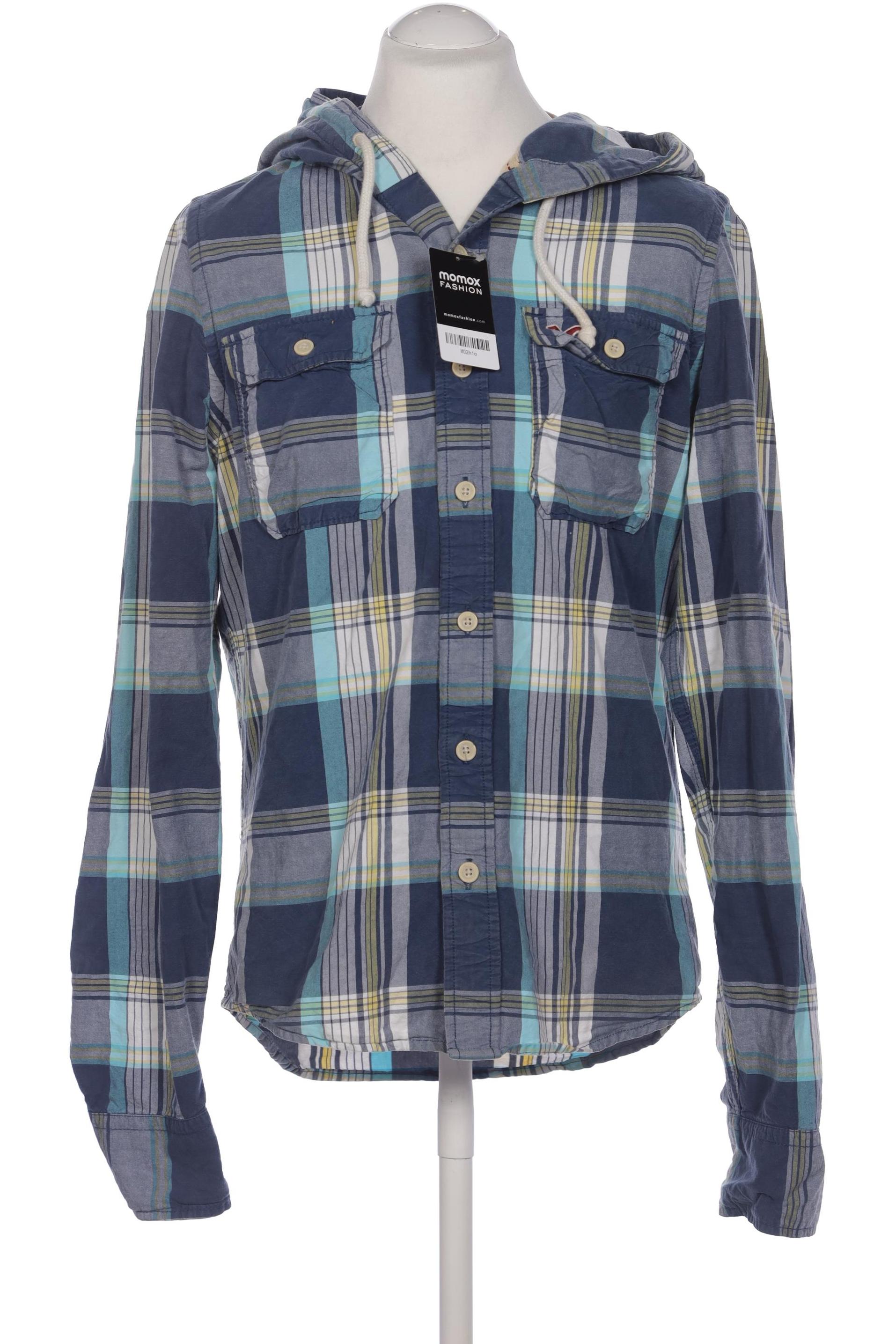 

Hollister Herren Hemd, marineblau, Gr. 54
