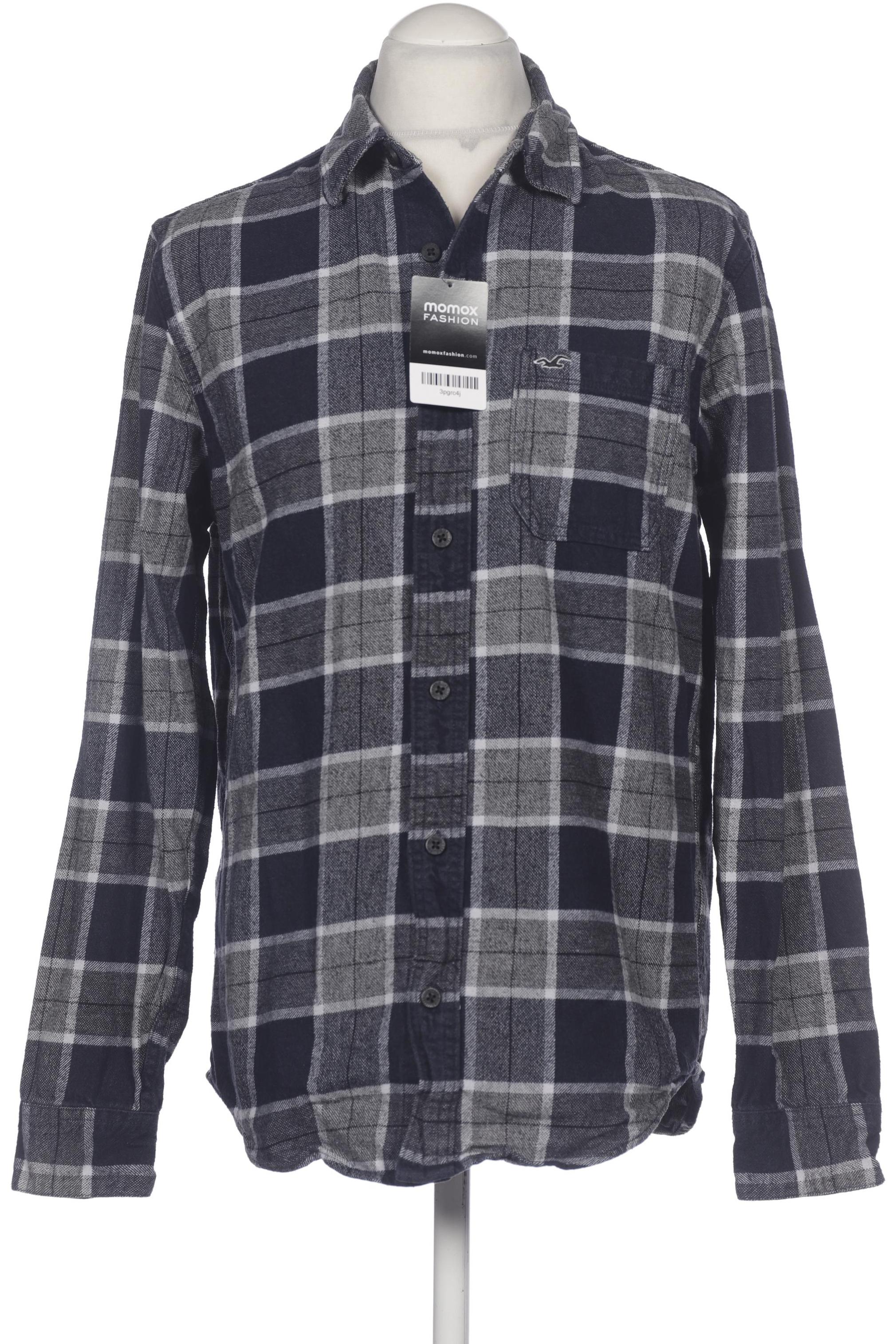 

Hollister Herren Hemd, marineblau, Gr. 52