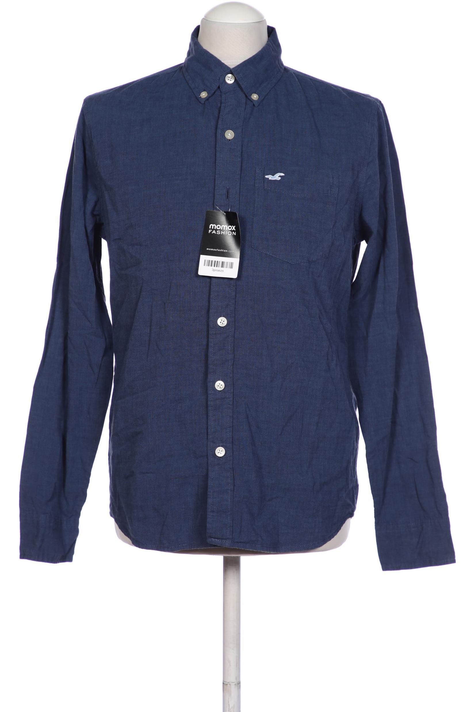 

Hollister Herren Hemd, blau