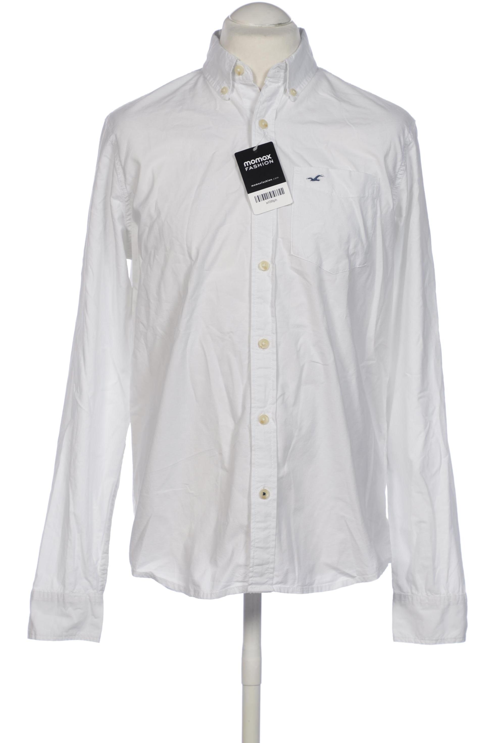 

Hollister Herren Hemd, weiß, Gr. 48