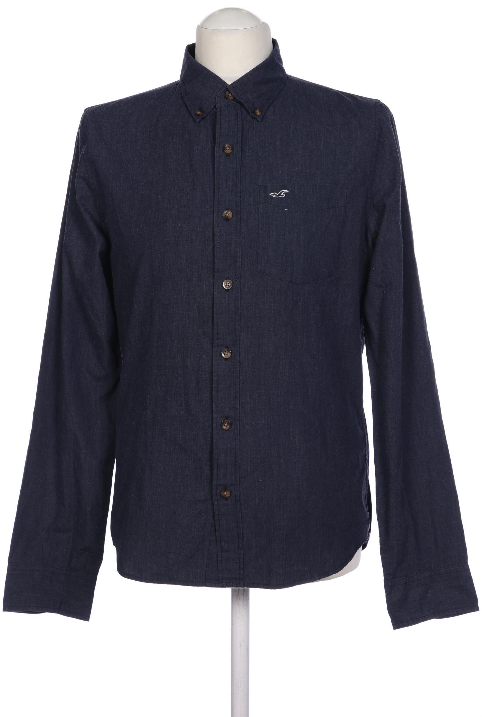

Hollister Herren Hemd, marineblau