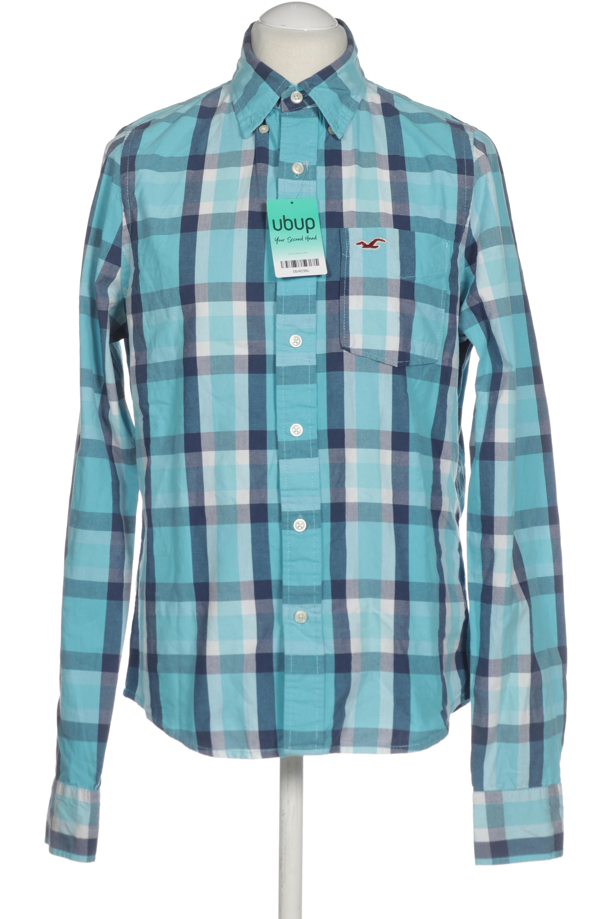

Hollister Herren Hemd, blau, Gr. 52