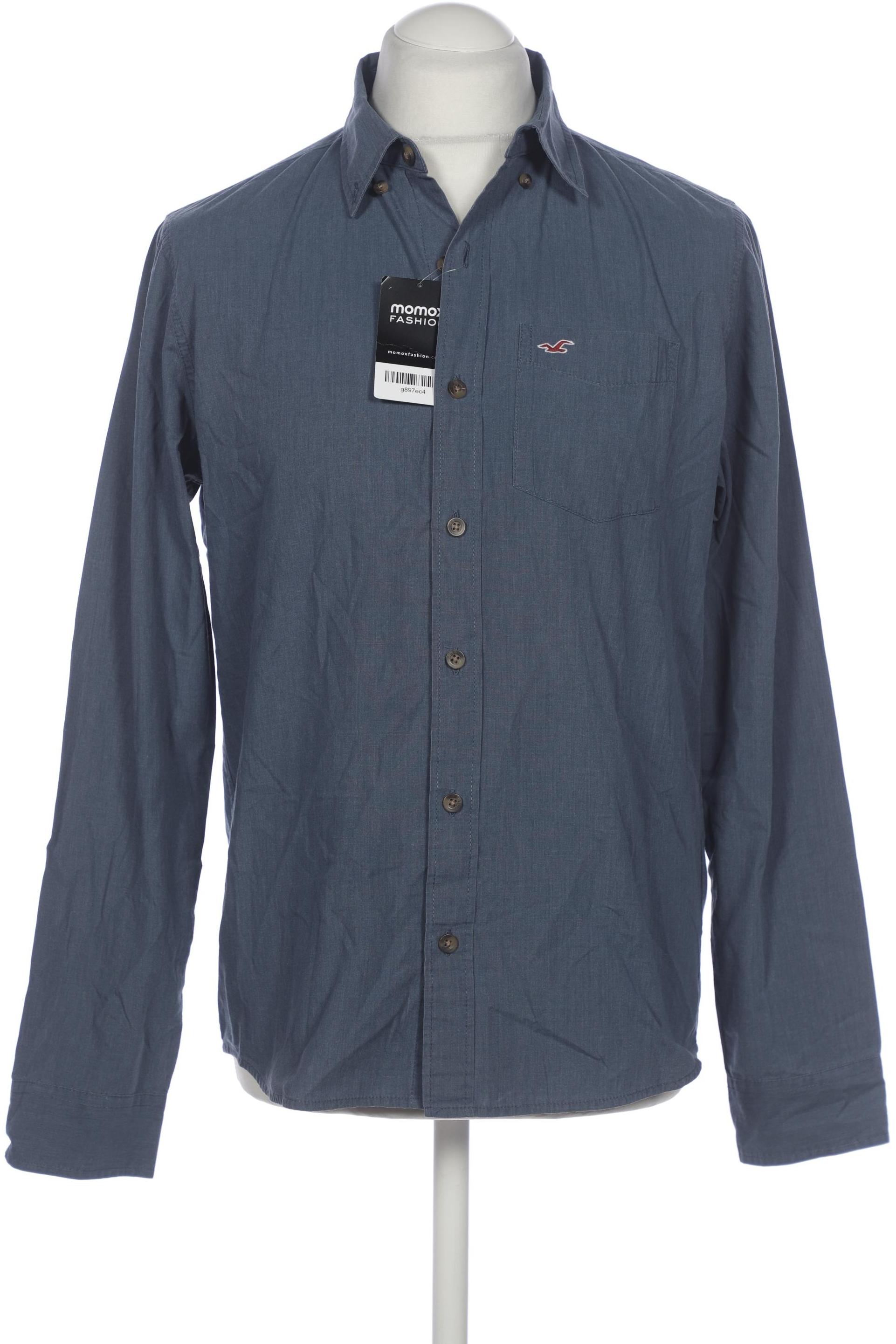 

Hollister Herren Hemd, blau, Gr. 48