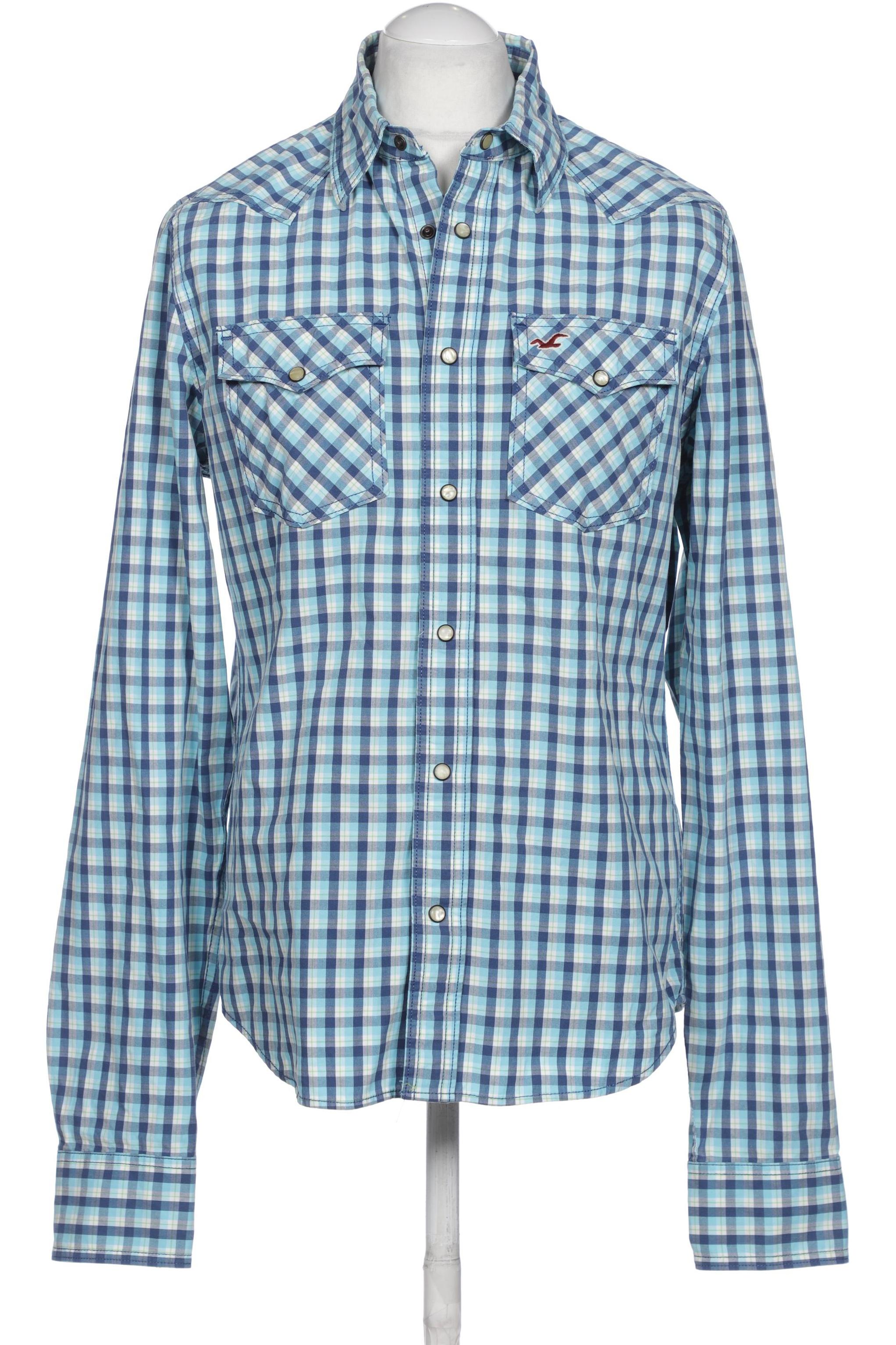 

Hollister Herren Hemd, blau