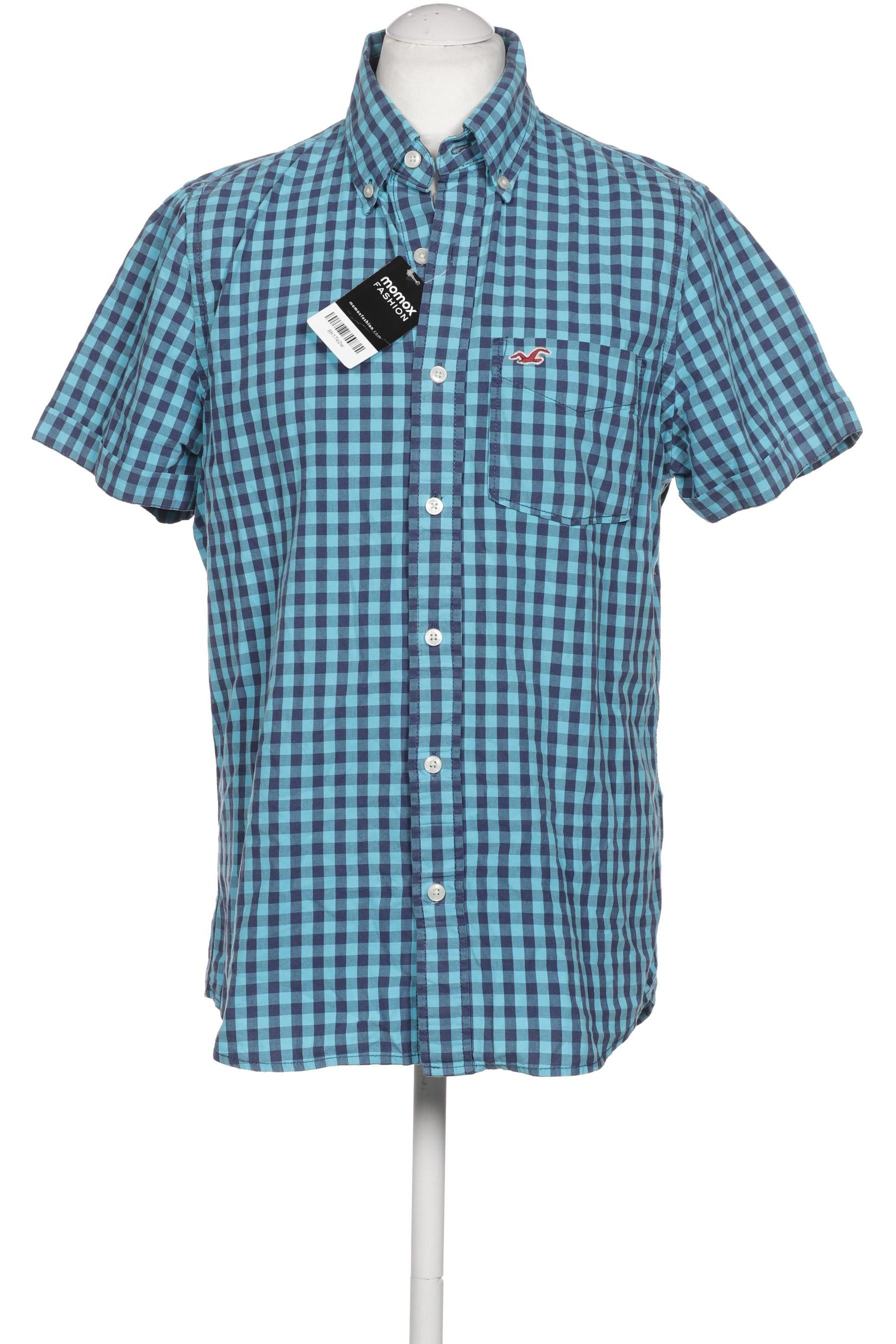 

Hollister Herren Hemd, blau