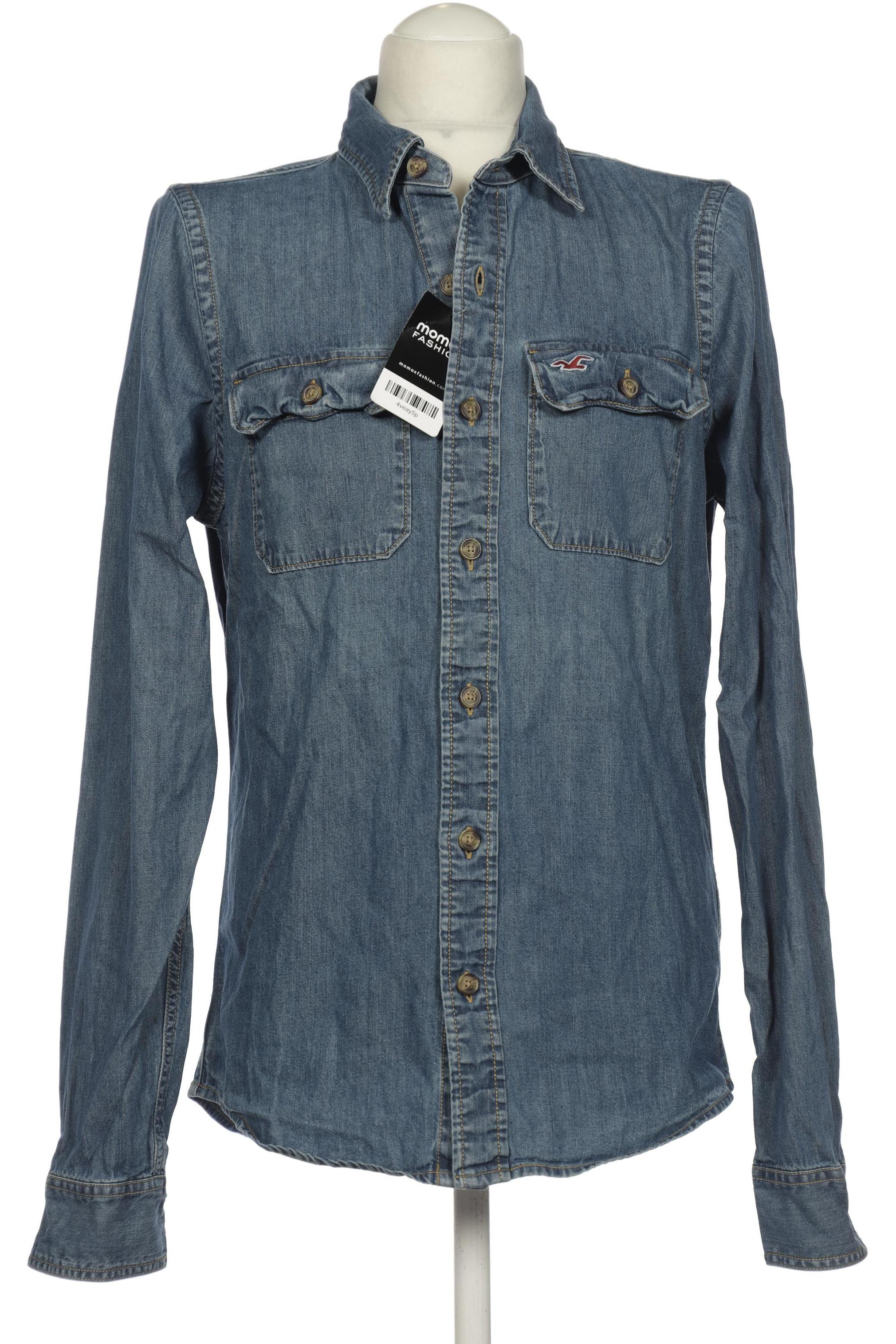 

Hollister Herren Hemd, blau