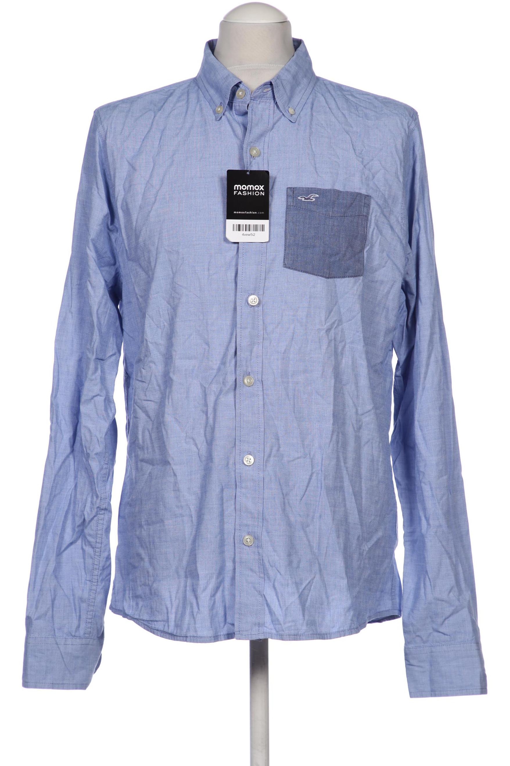 

Hollister Herren Hemd, blau