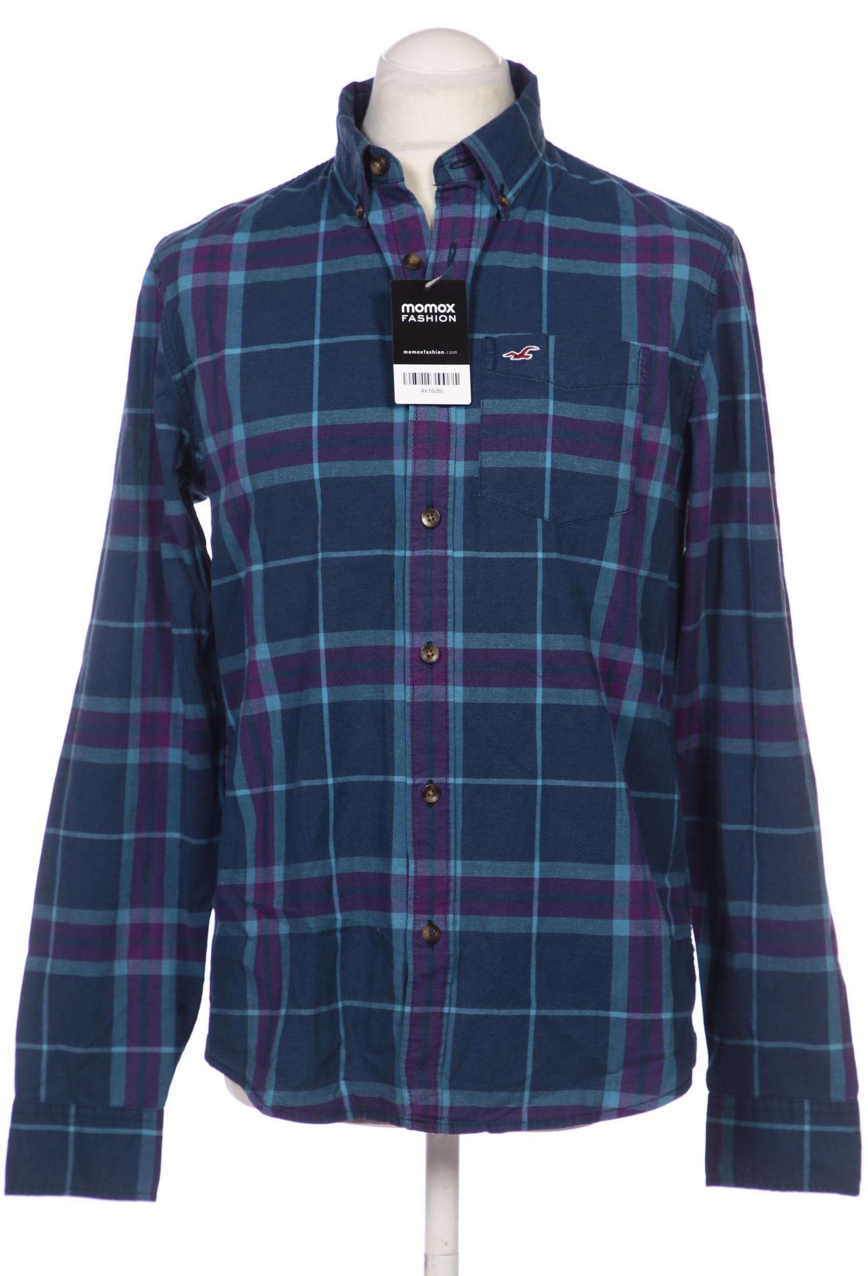 

Hollister Herren Hemd, marineblau, Gr. 52