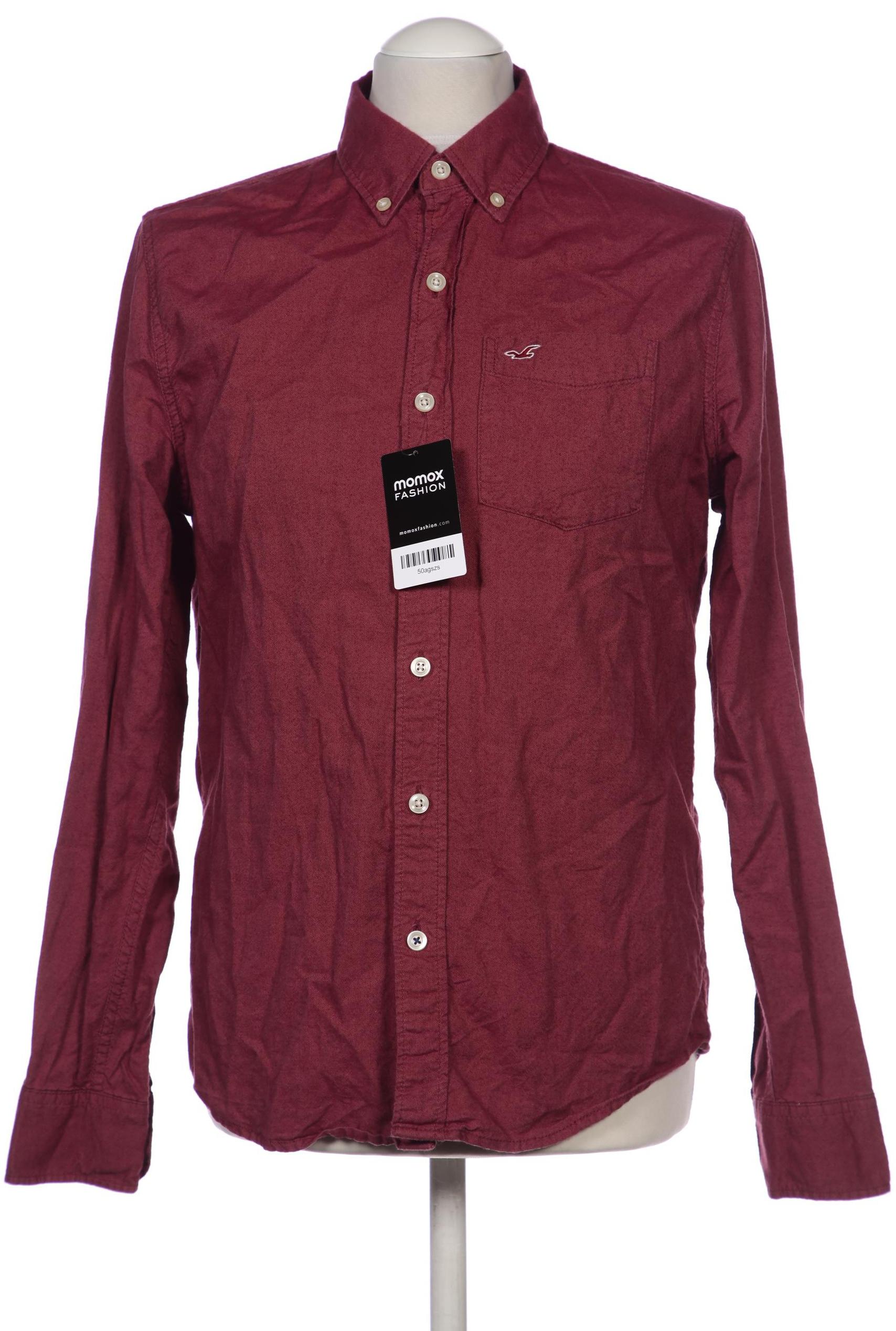 

Hollister Herren Hemd, bordeaux