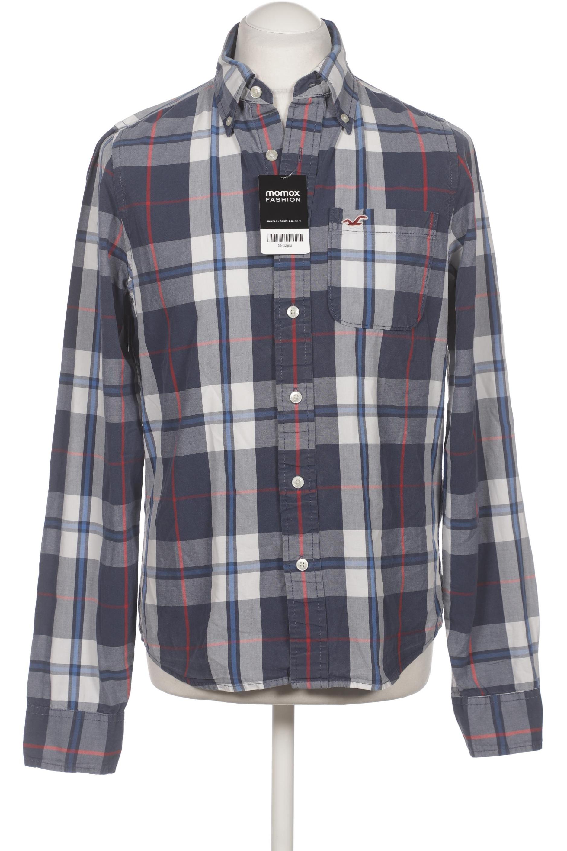

Hollister Herren Hemd, marineblau, Gr. 48