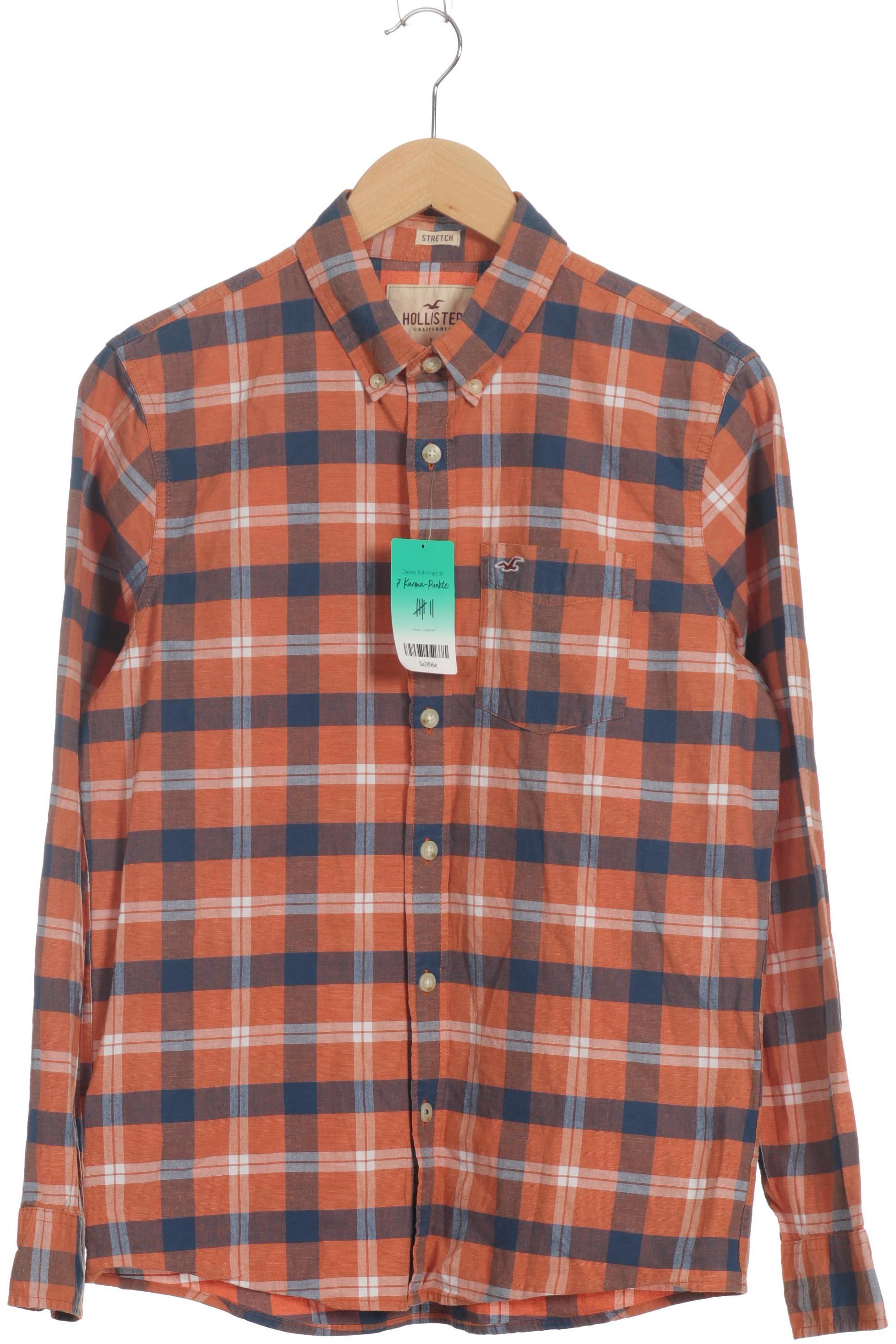 

Hollister Herren Hemd, orange, Gr.