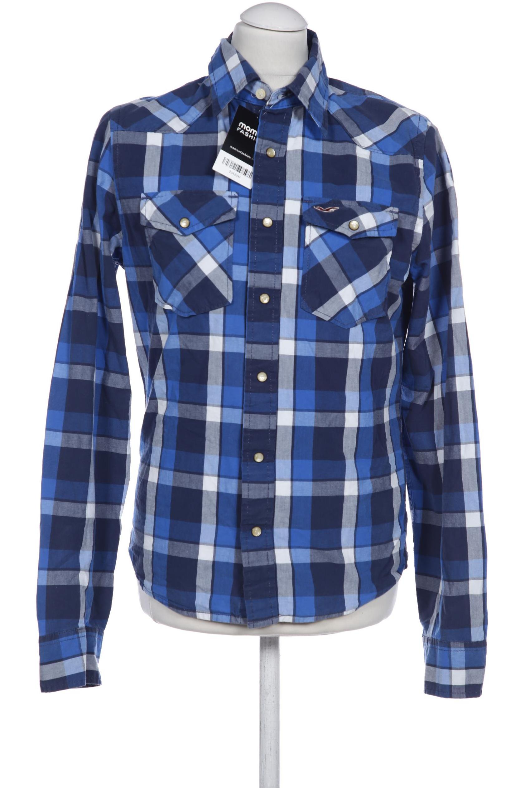 

Hollister Herren Hemd, marineblau, Gr. 46
