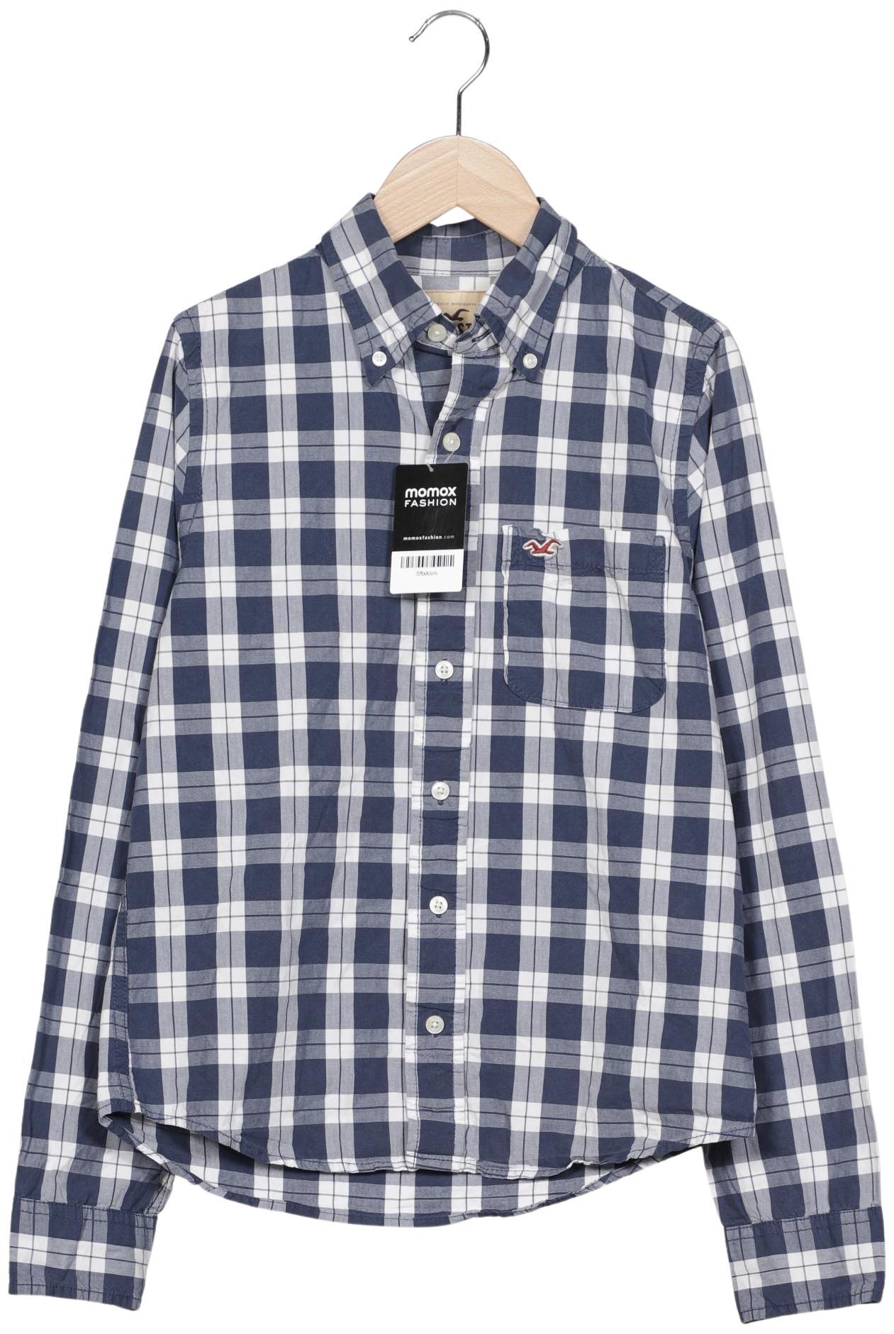 

Hollister Herren Hemd, marineblau, Gr. 46