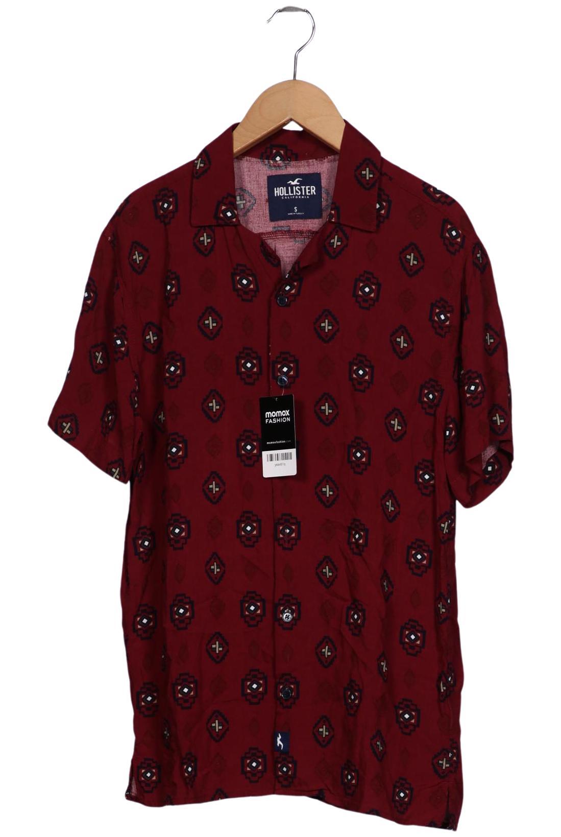 

Hollister Herren Hemd, bordeaux, Gr. 46