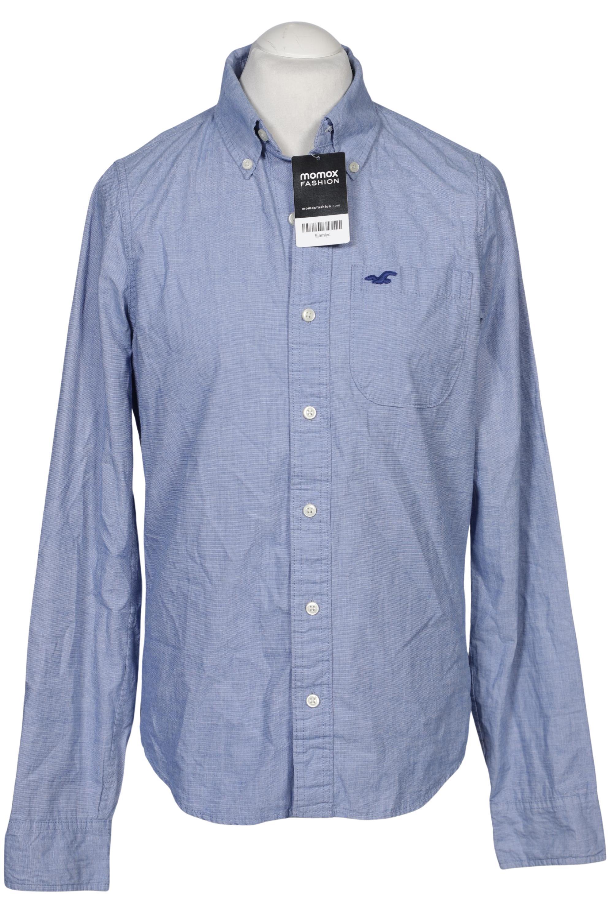 

Hollister Herren Hemd, hellblau, Gr. 48