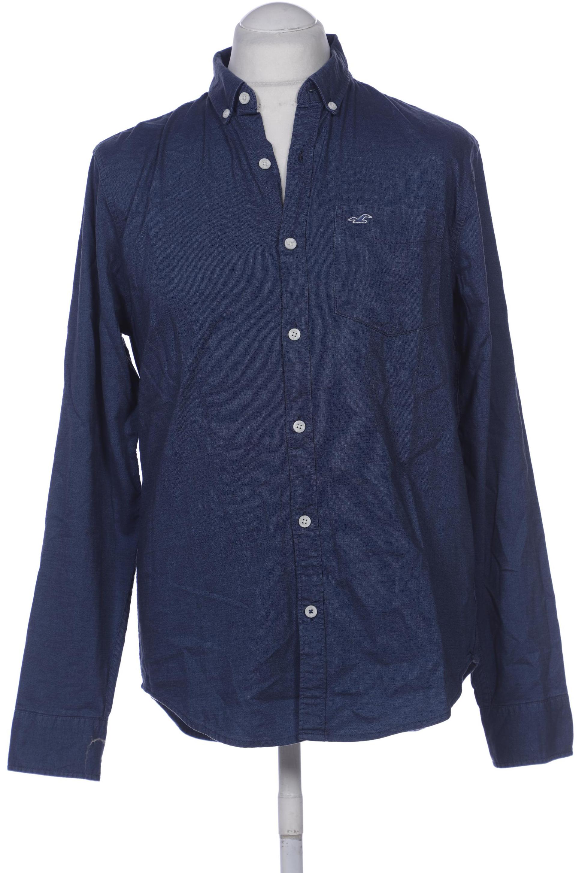 

Hollister Herren Hemd, blau, Gr. 48