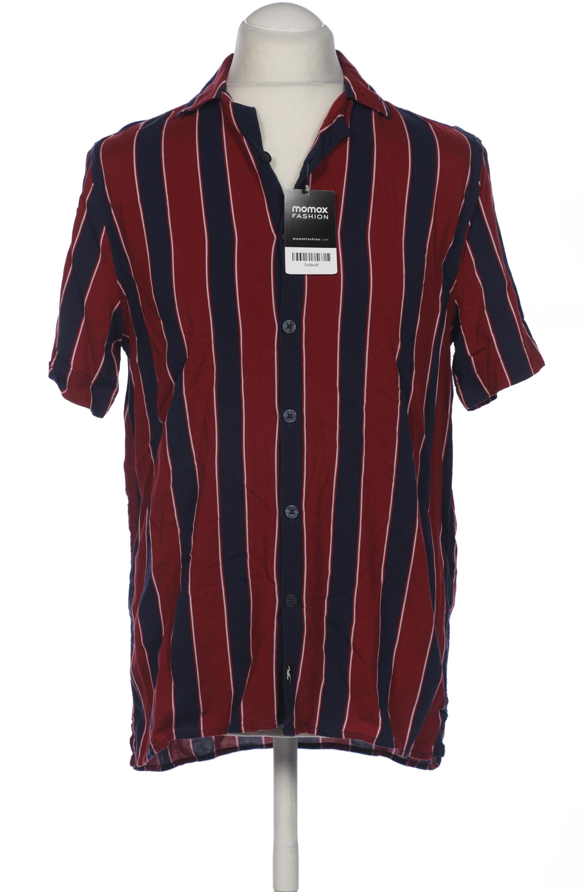 

Hollister Herren Hemd, bordeaux, Gr. 48