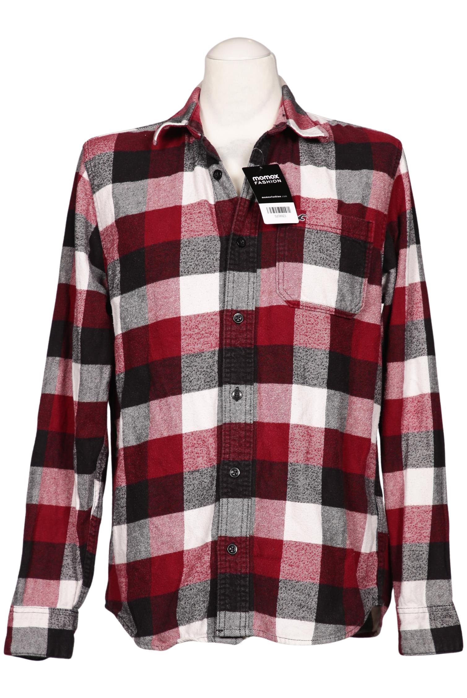 

Hollister Herren Hemd, bordeaux, Gr. 48