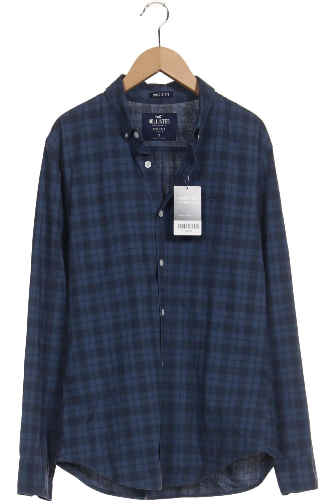 

Hollister Herren Hemd, blau, Gr. 46