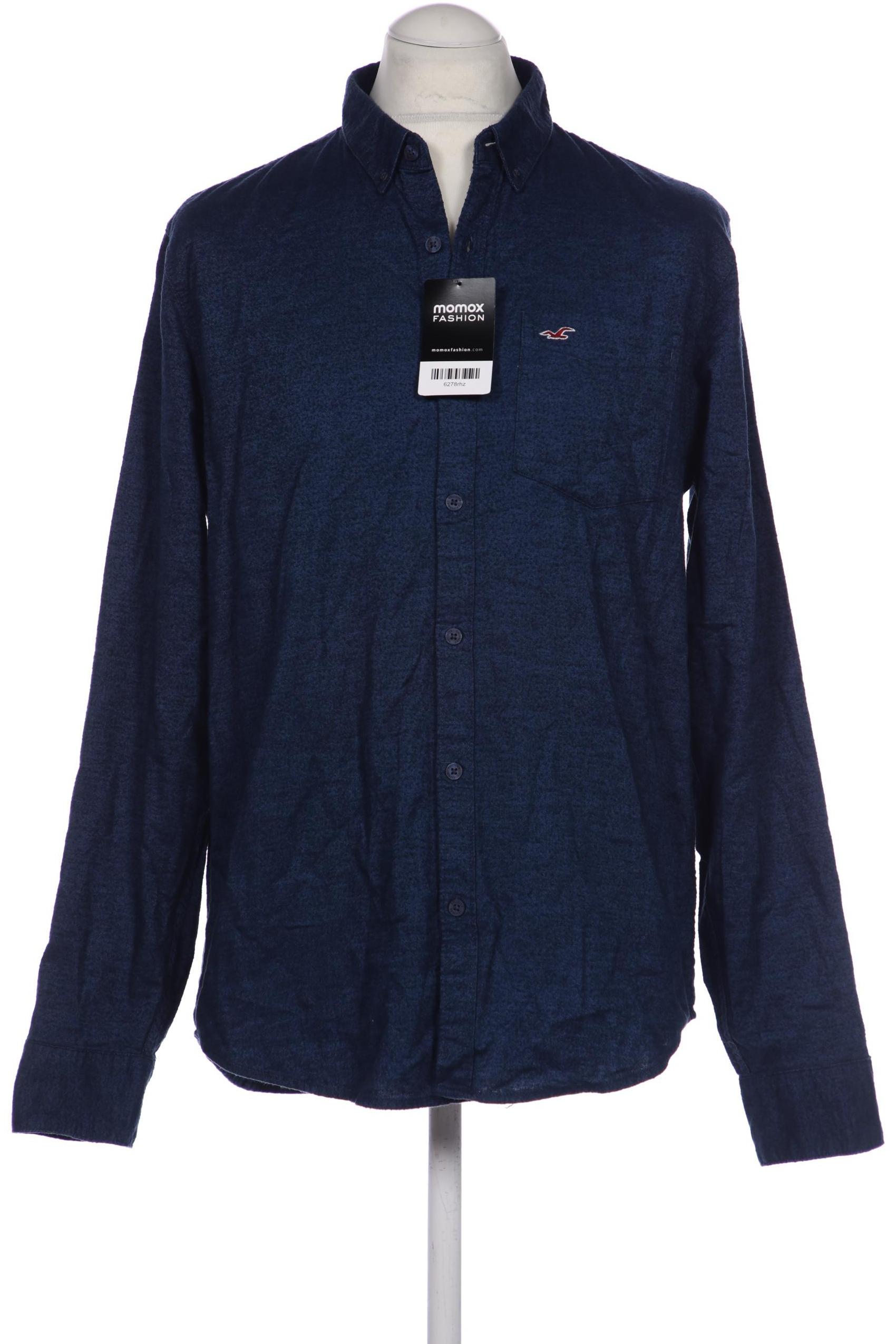 

Hollister Herren Hemd, marineblau