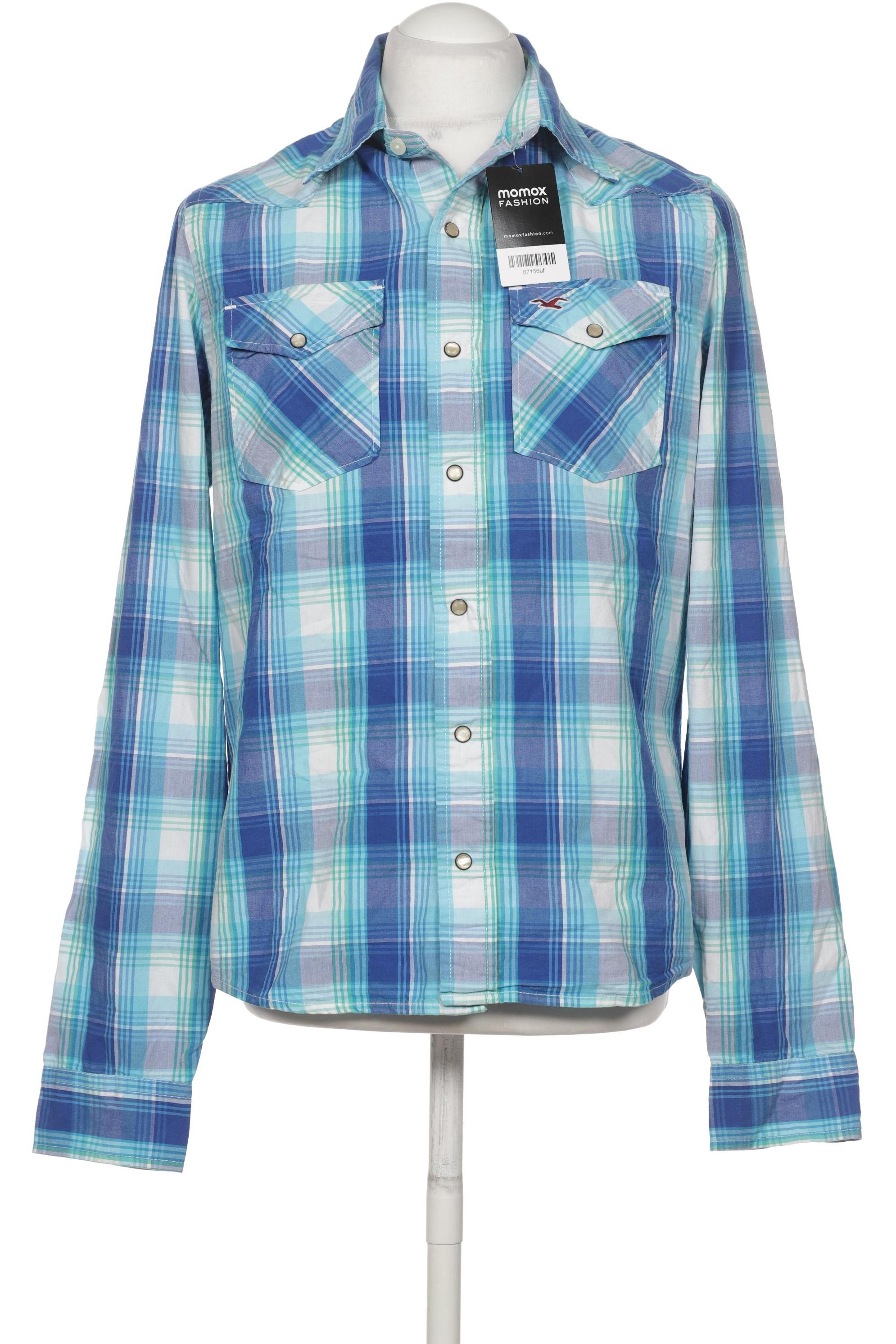

Hollister Herren Hemd, blau, Gr. 52