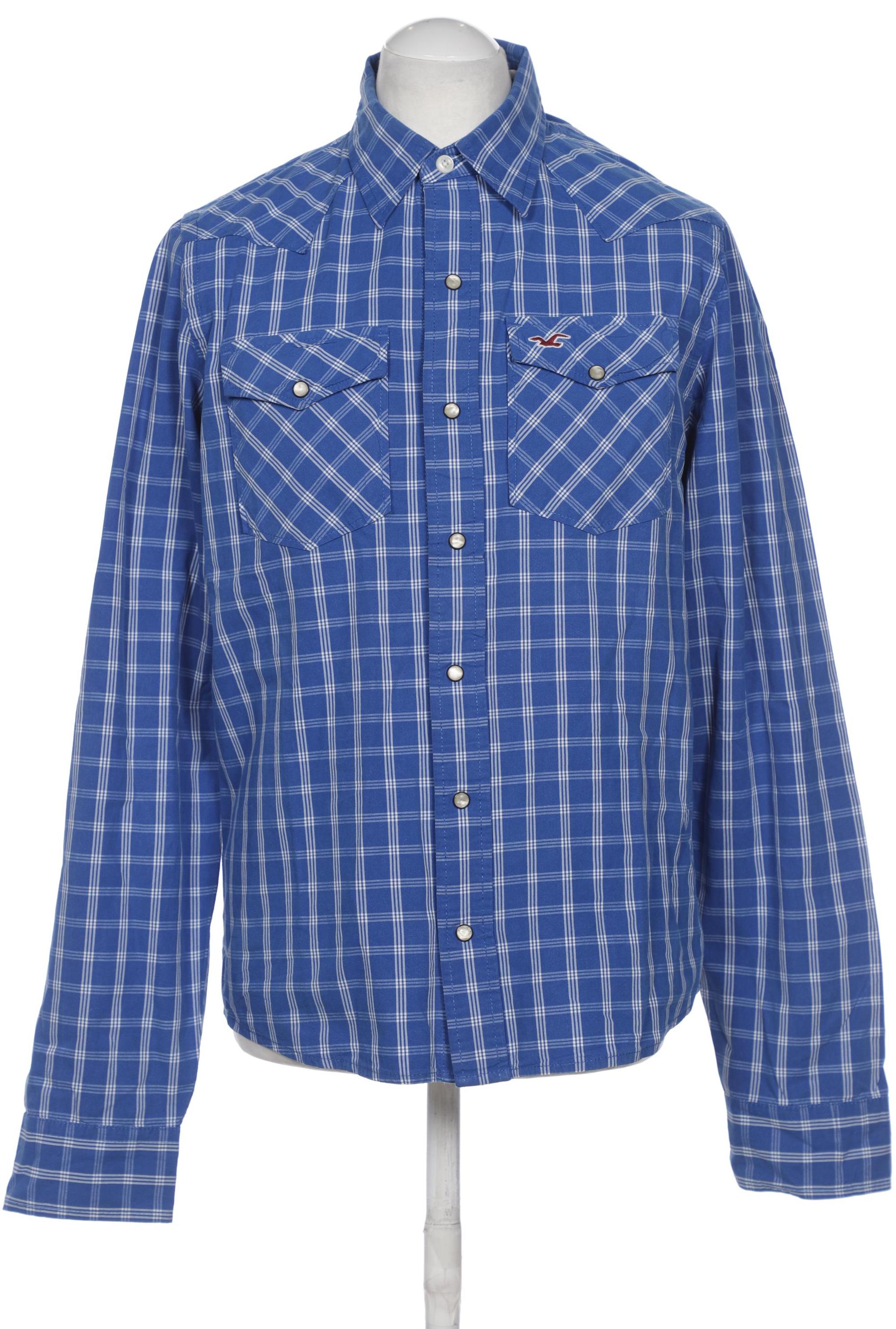 

Hollister Herren Hemd, blau