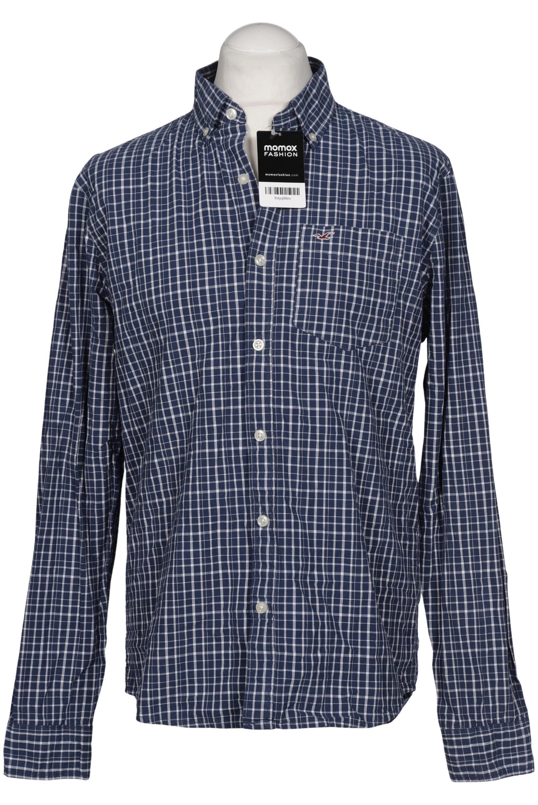 

Hollister Herren Hemd, marineblau, Gr. 52