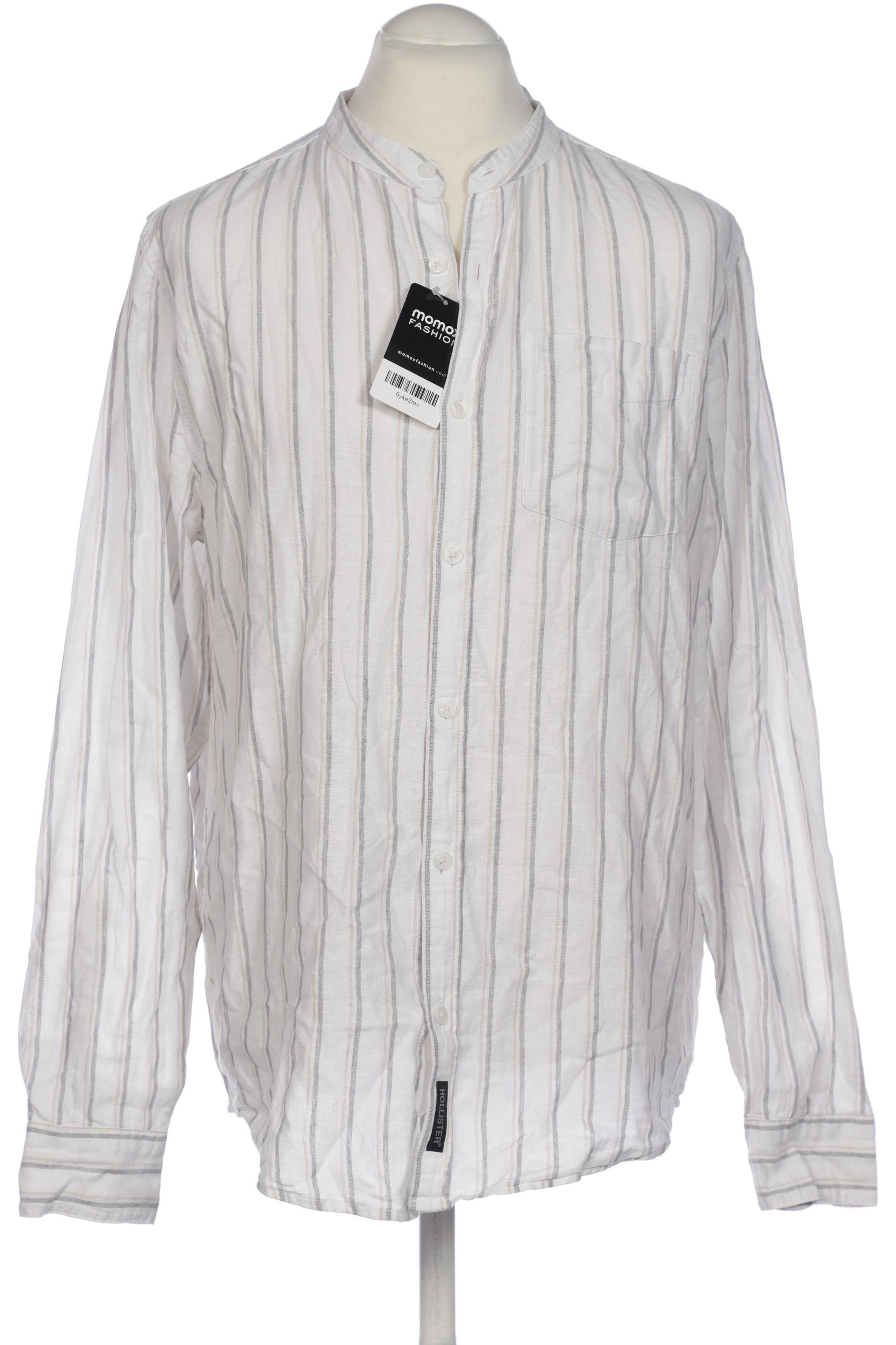 

Hollister Herren Hemd, weiß, Gr. 52