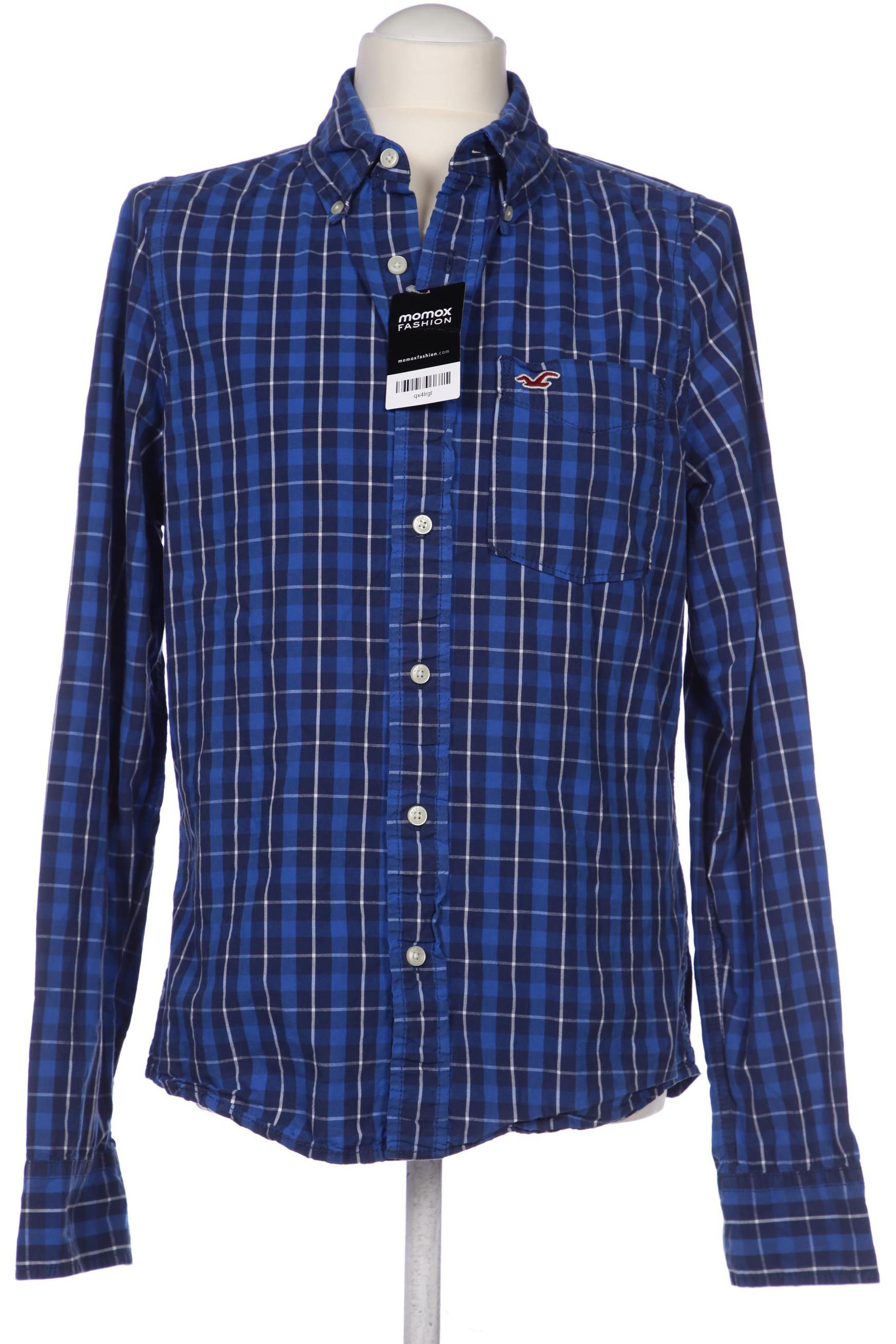 

Hollister Herren Hemd, blau, Gr. 52