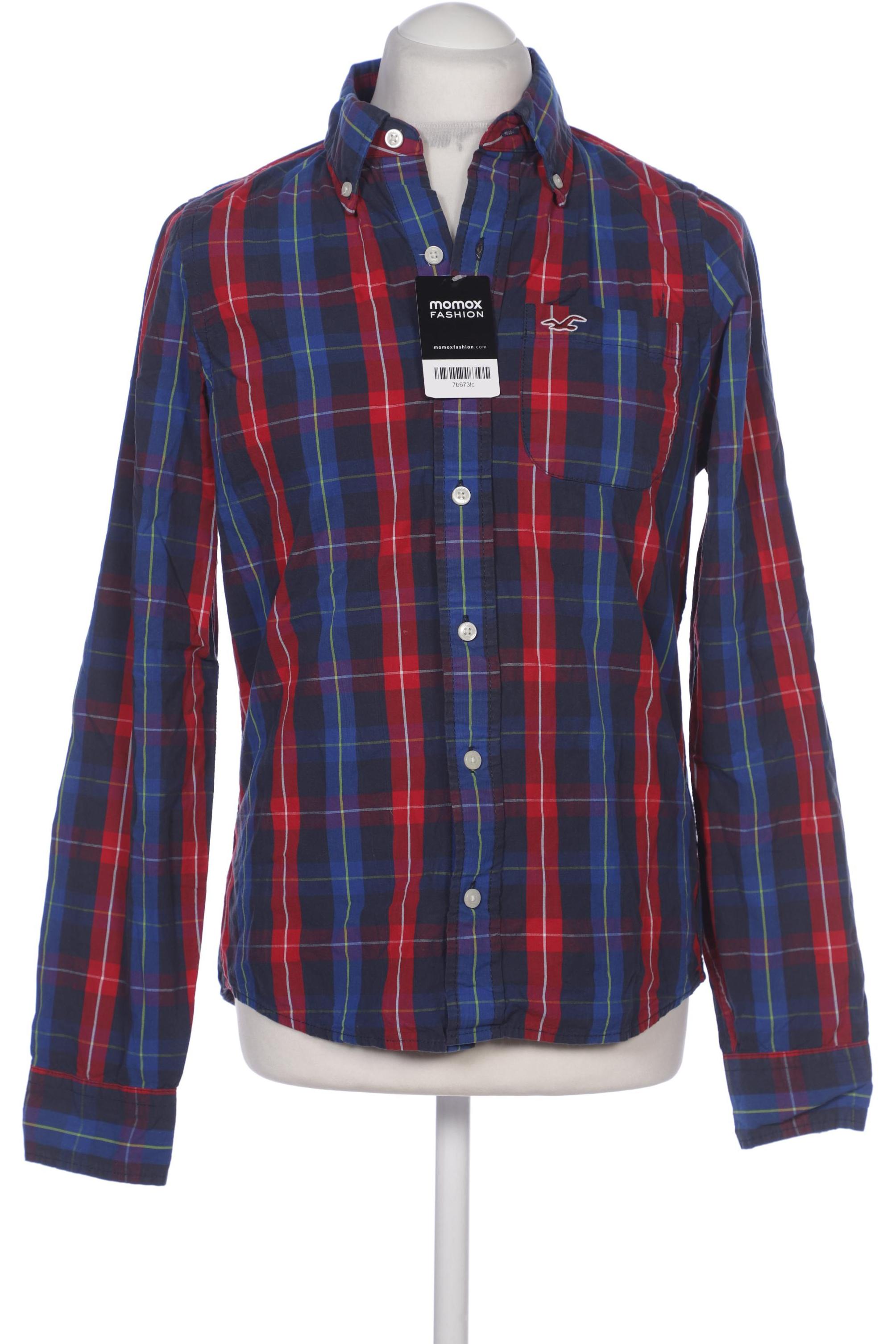 

Hollister Herren Hemd, marineblau, Gr. 48