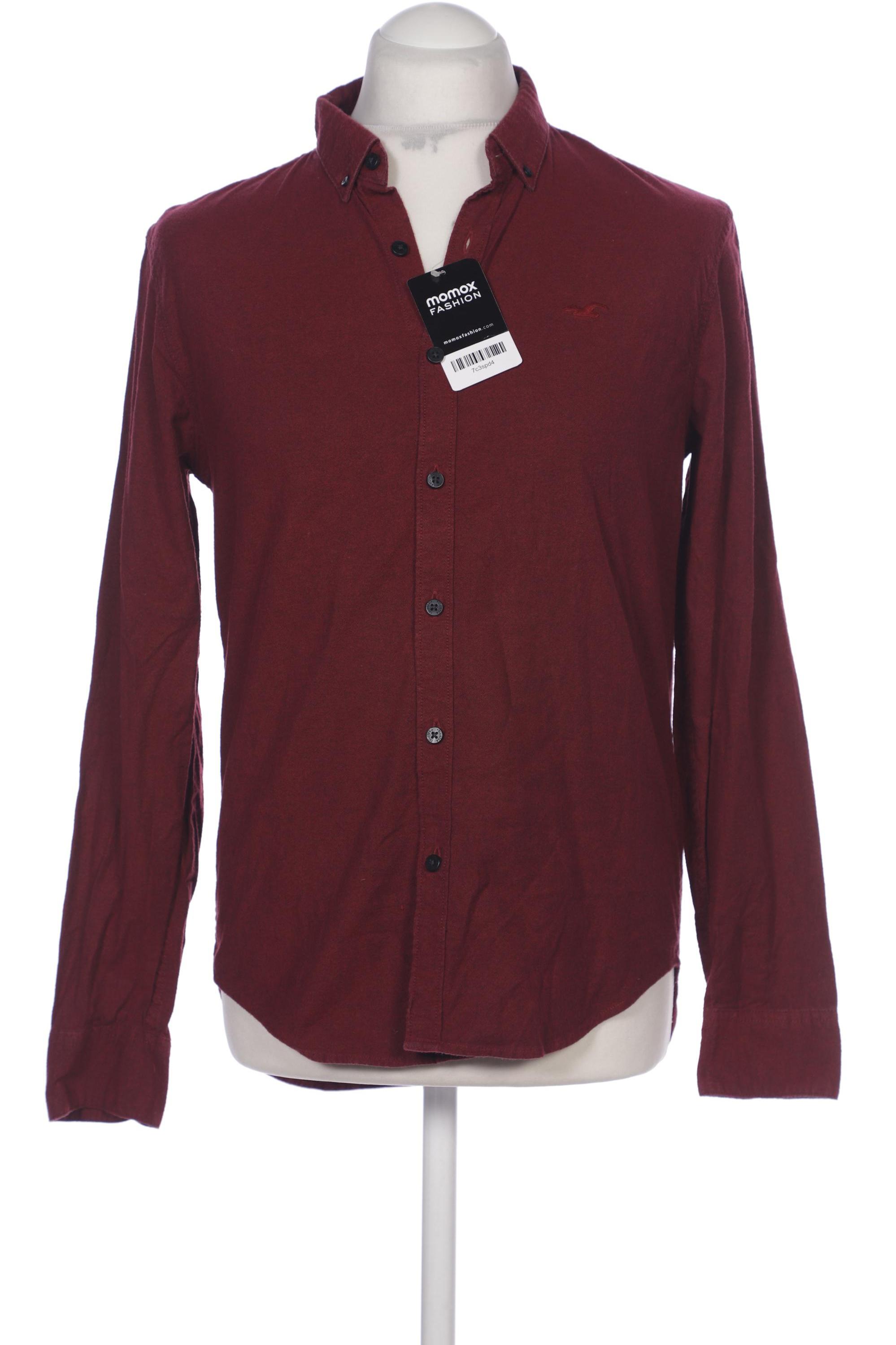 

Hollister Herren Hemd, bordeaux, Gr. 46