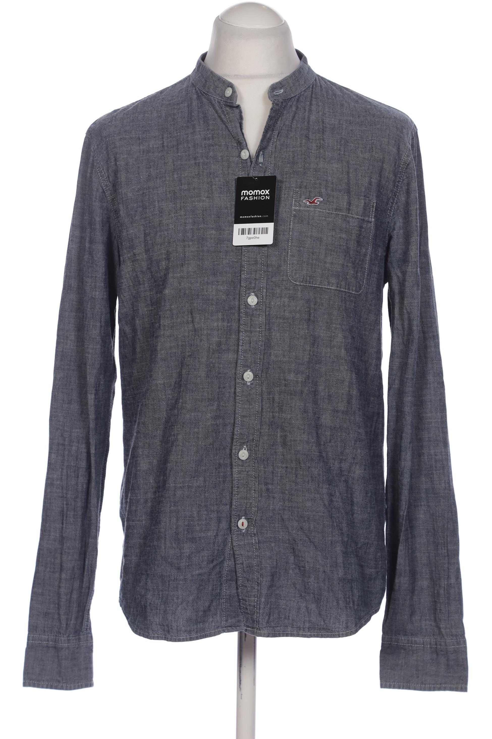 

Hollister Herren Hemd, blau, Gr. 52