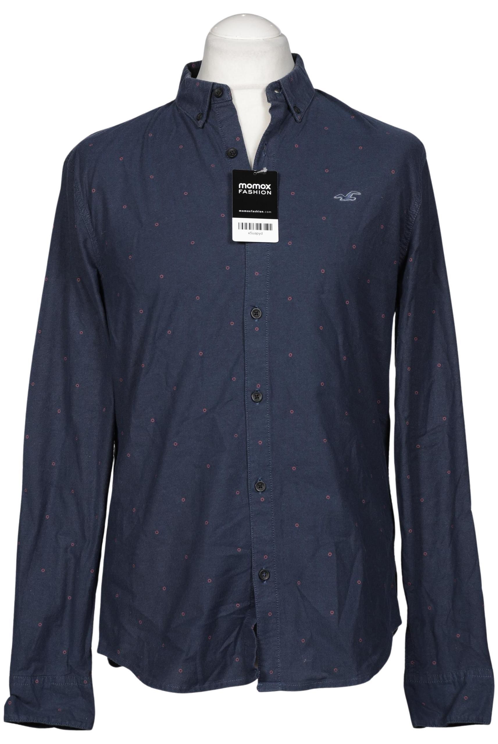 

Hollister Herren Hemd, marineblau, Gr. 52