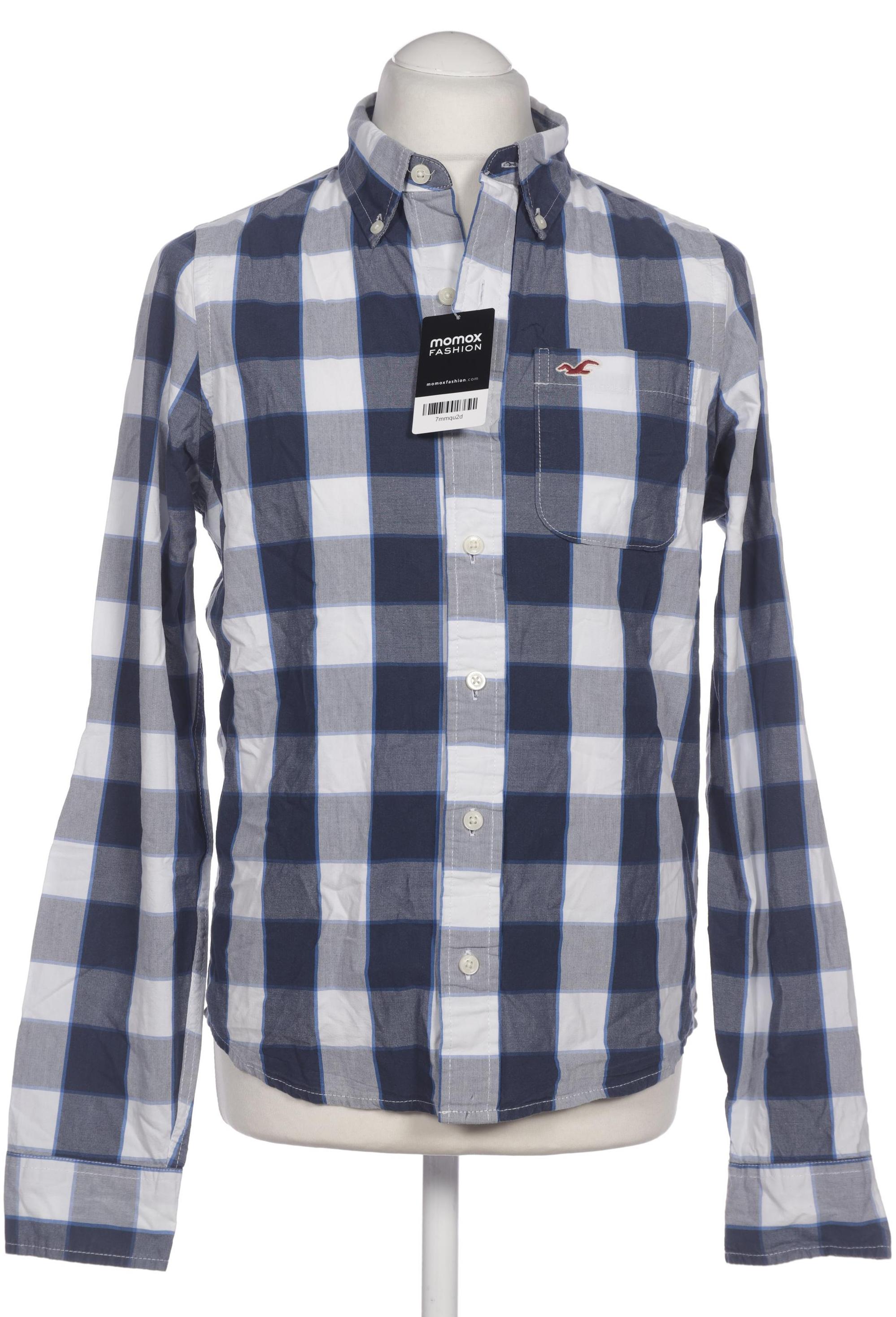 

Hollister Herren Hemd, marineblau, Gr. 48
