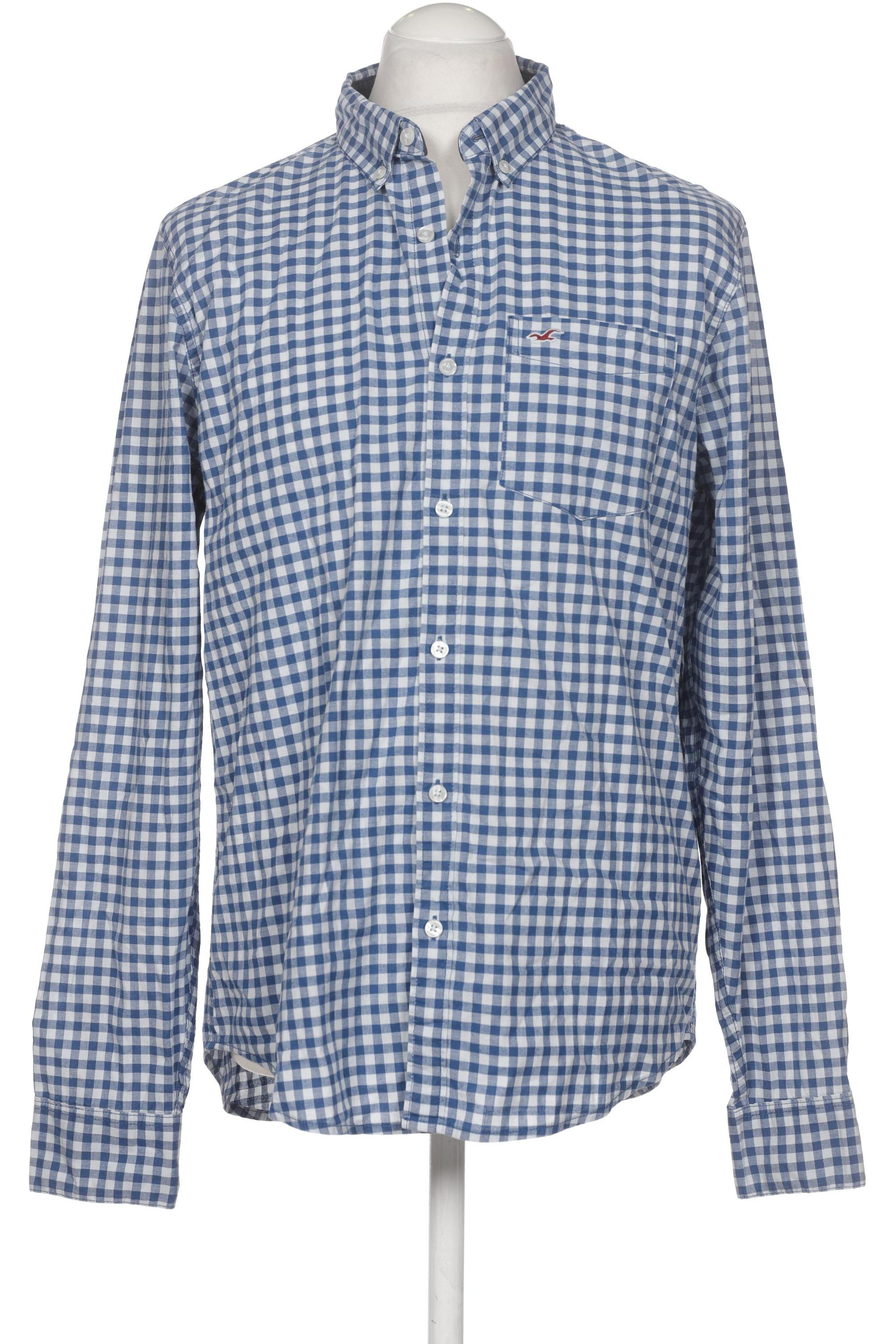 

Hollister Herren Hemd, blau, Gr. 52