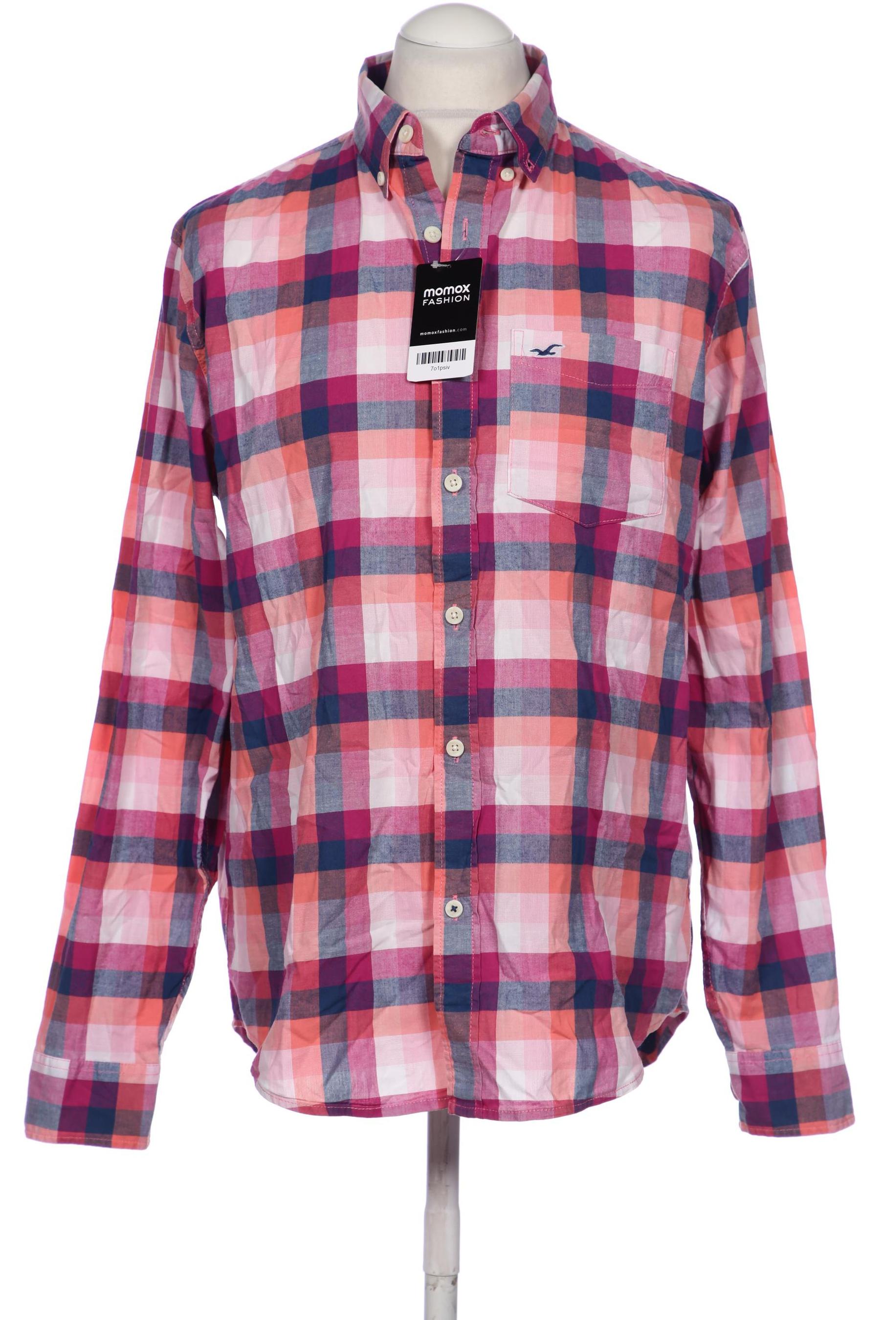 

Hollister Herren Hemd, pink