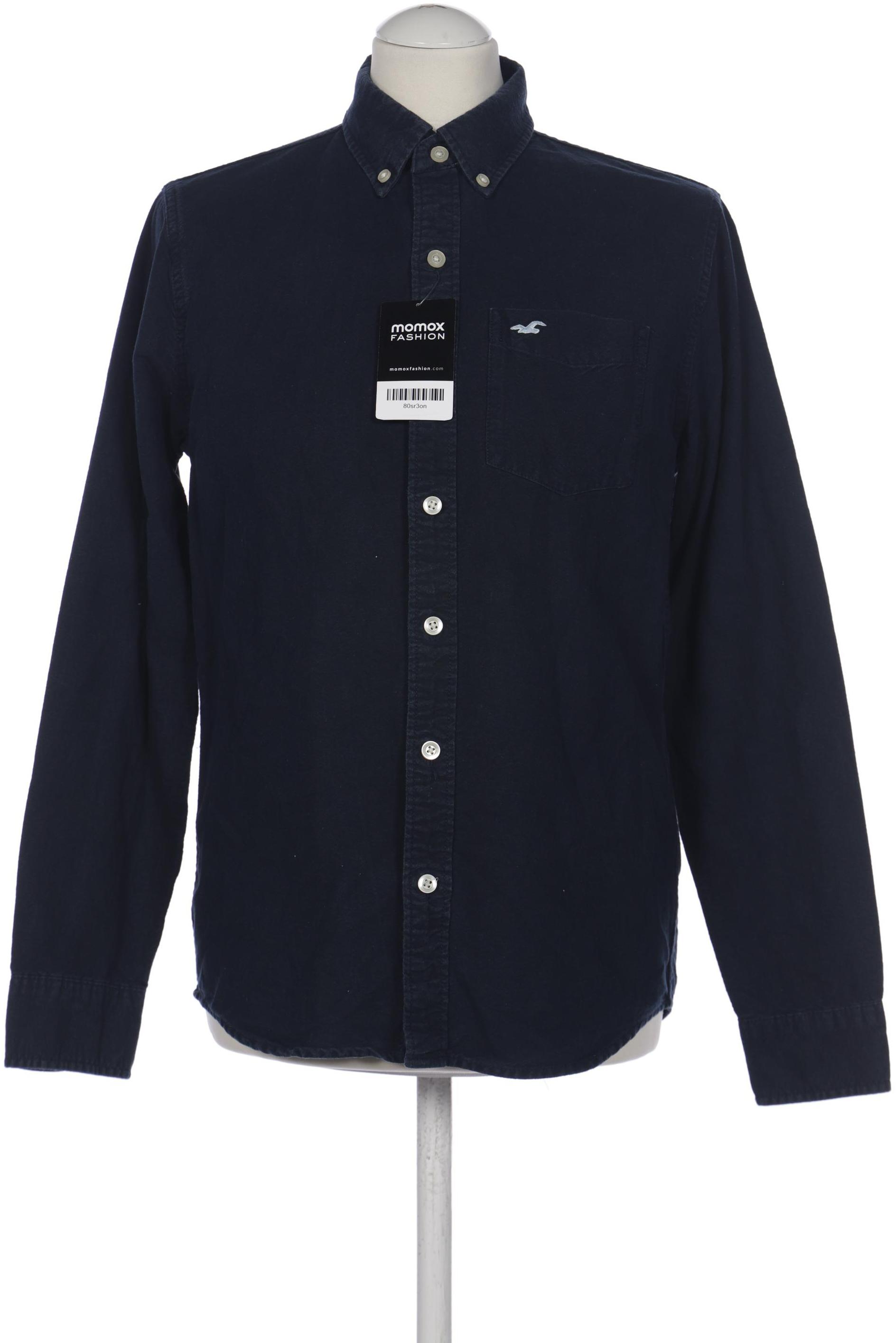 

Hollister Herren Hemd, marineblau