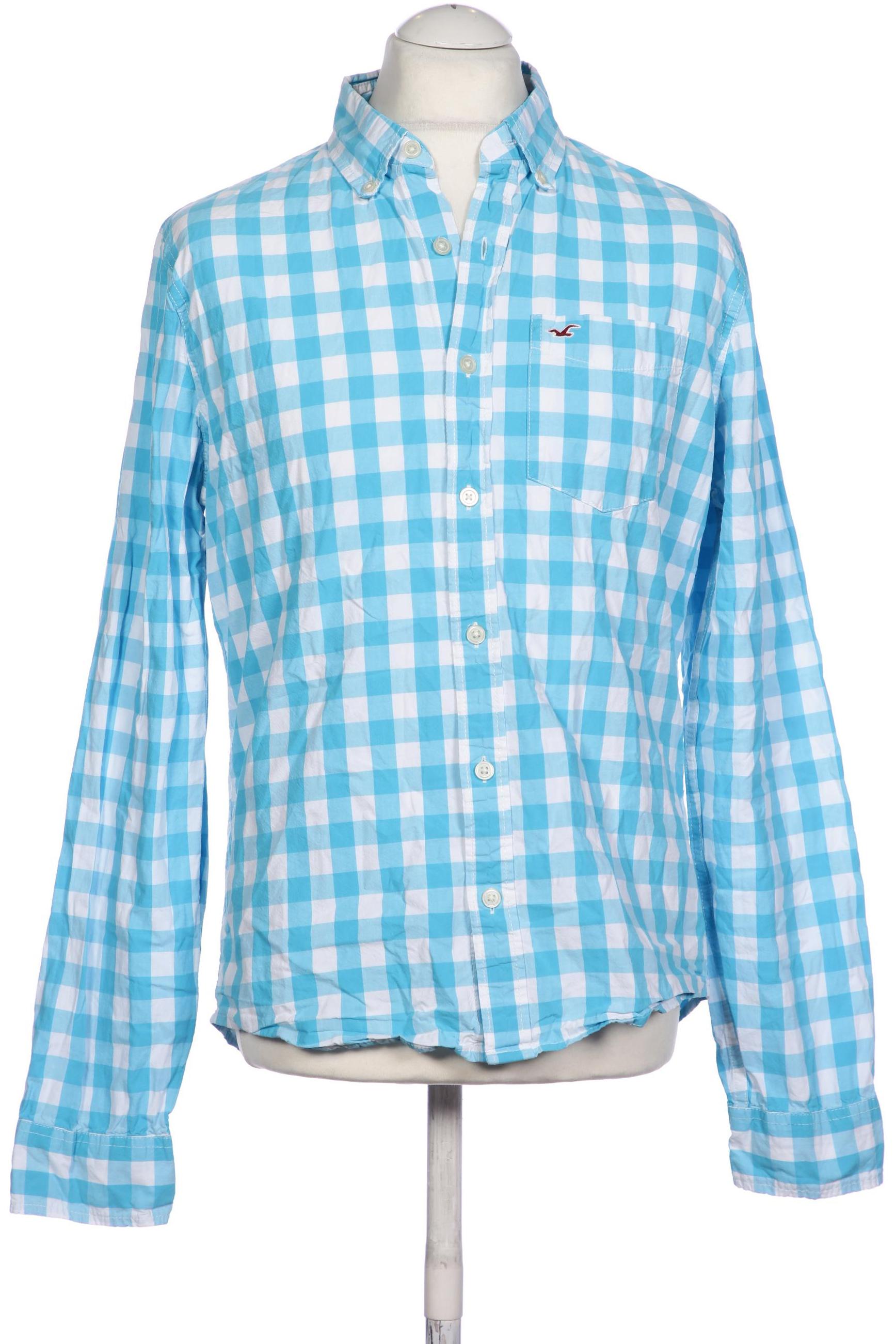 

Hollister Herren Hemd, blau