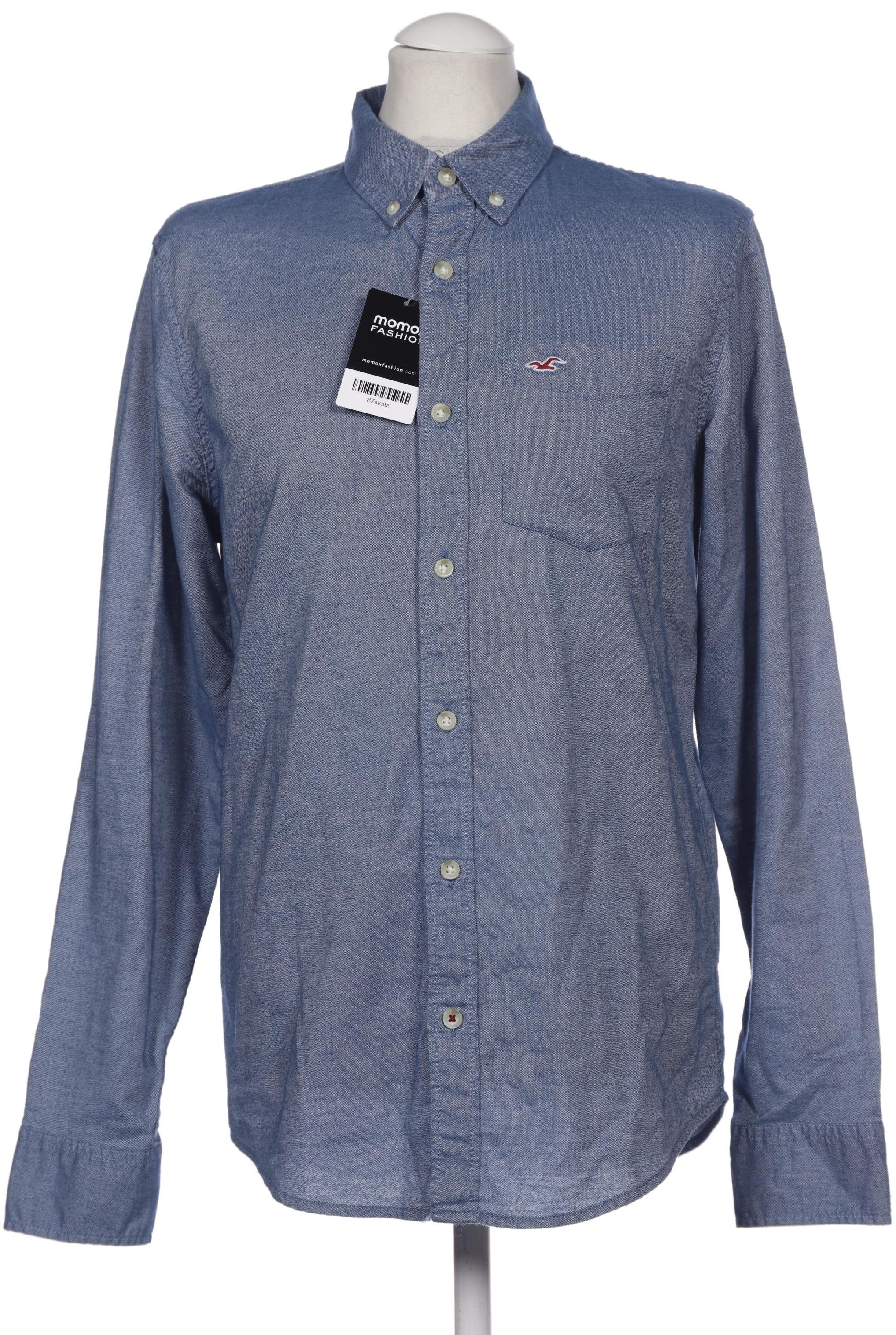 

Hollister Herren Hemd, blau